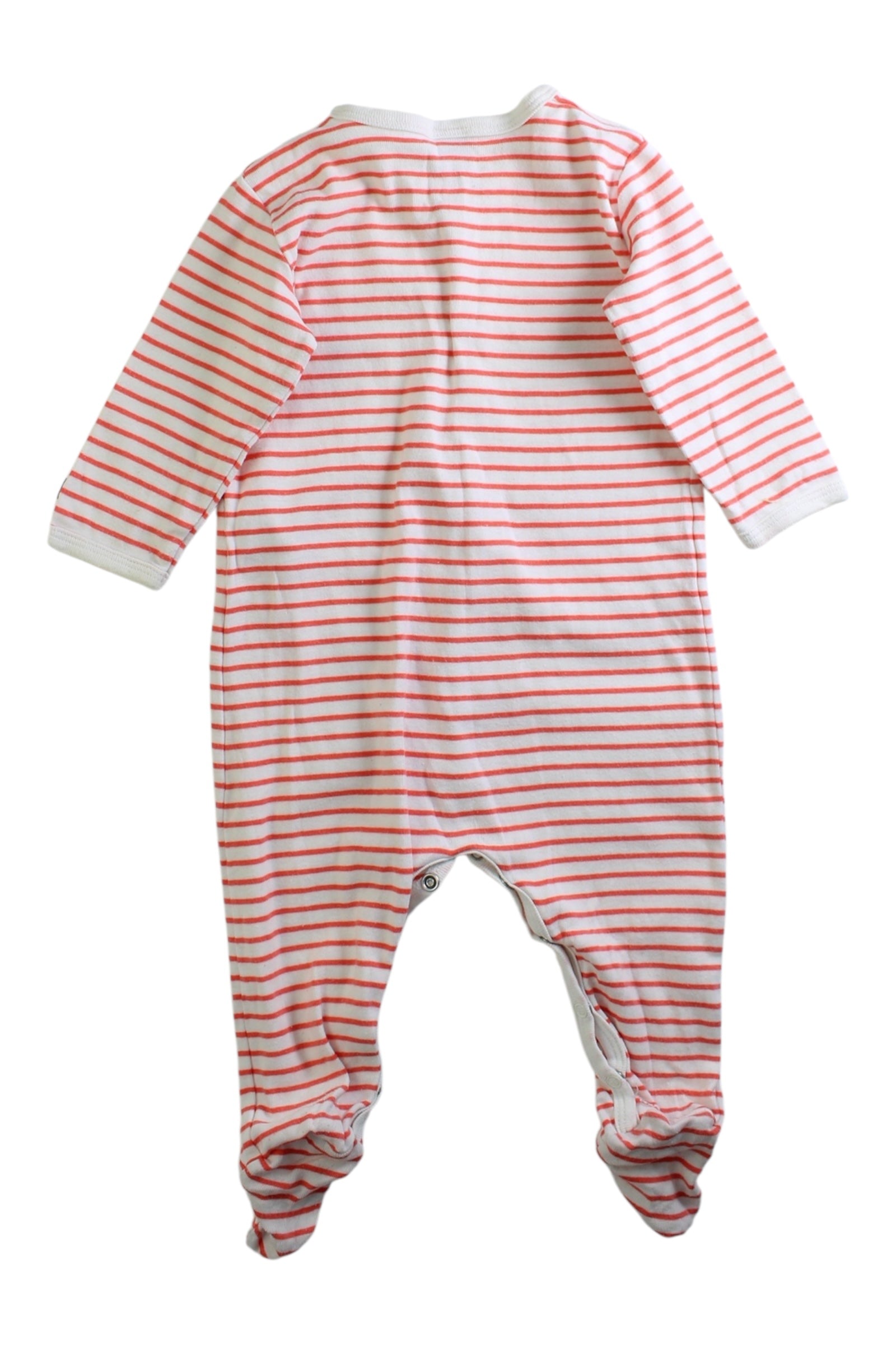 Petit Bateau Striped Onesie 3-6M、mySite、g9winljtr
