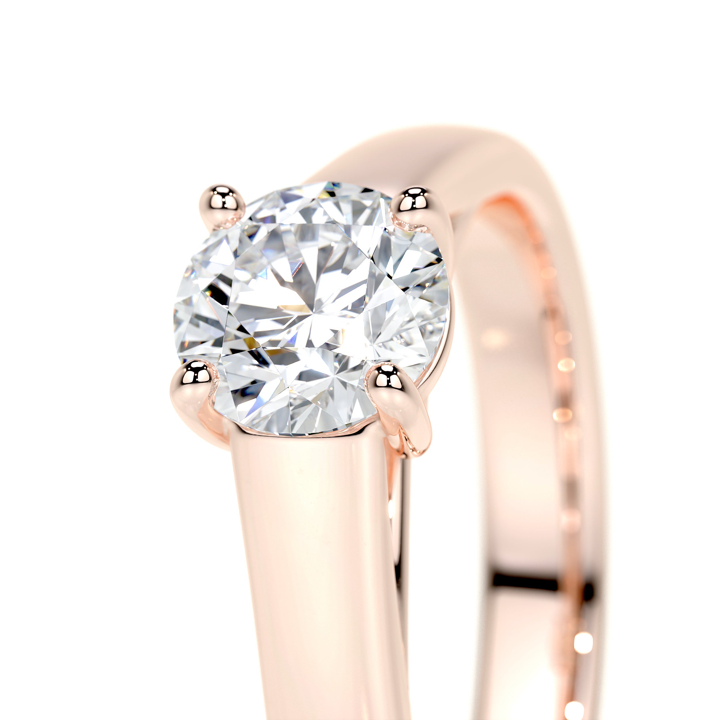 Nola Lab Grown Diamond Ring -14K Rose Gold、mySite、hinf8tx79
