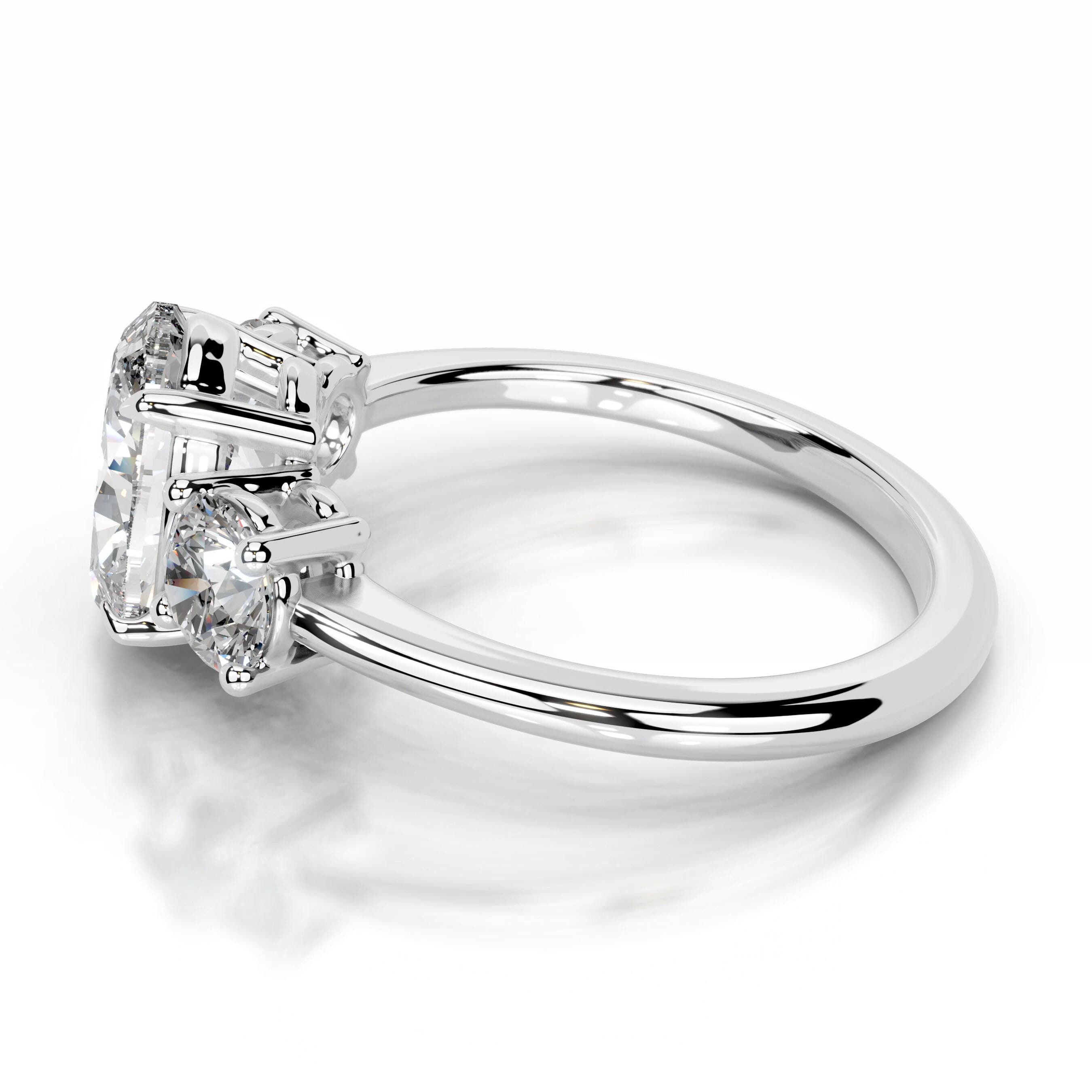 Emanuela Lab Grown Diamond Ring - 18K White Gold、mySite、hinf8tx79