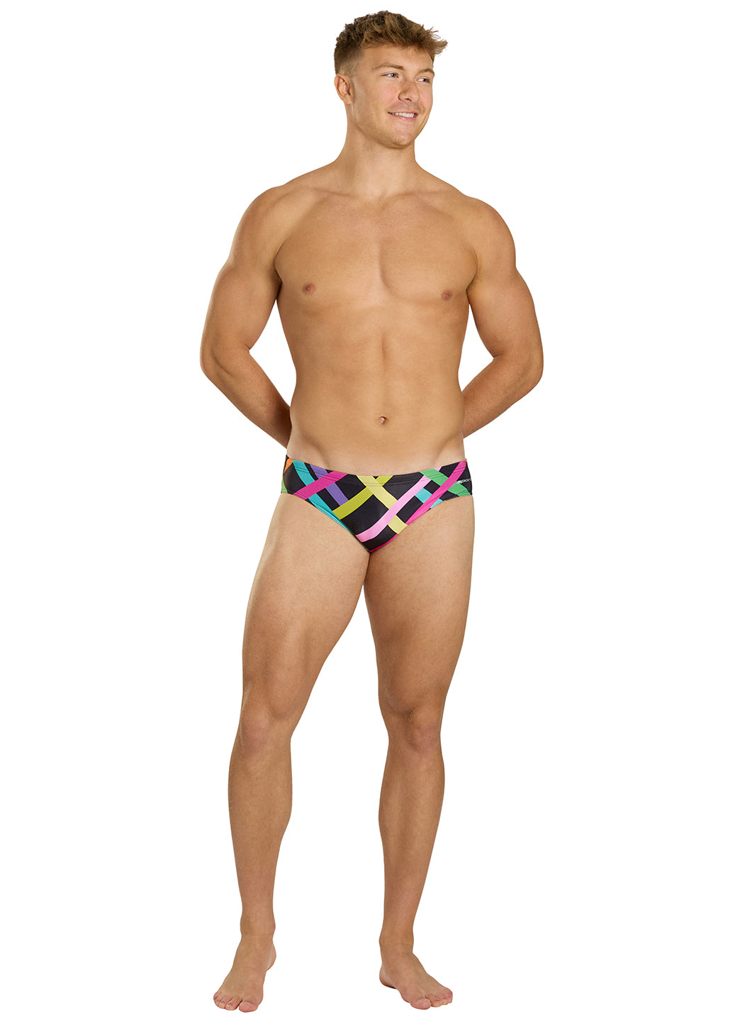 Sporti HydroLast High Voltage Brief Swimsuit (26-40)、mySite、noshort