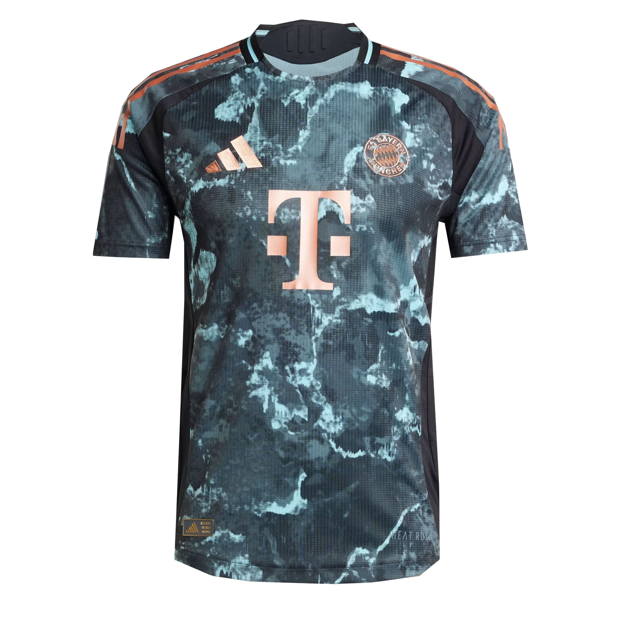 adidas Men's Bayern Munich 2024/25 Authentic Away Jersey Black/Bronze、mySite、bottomscart