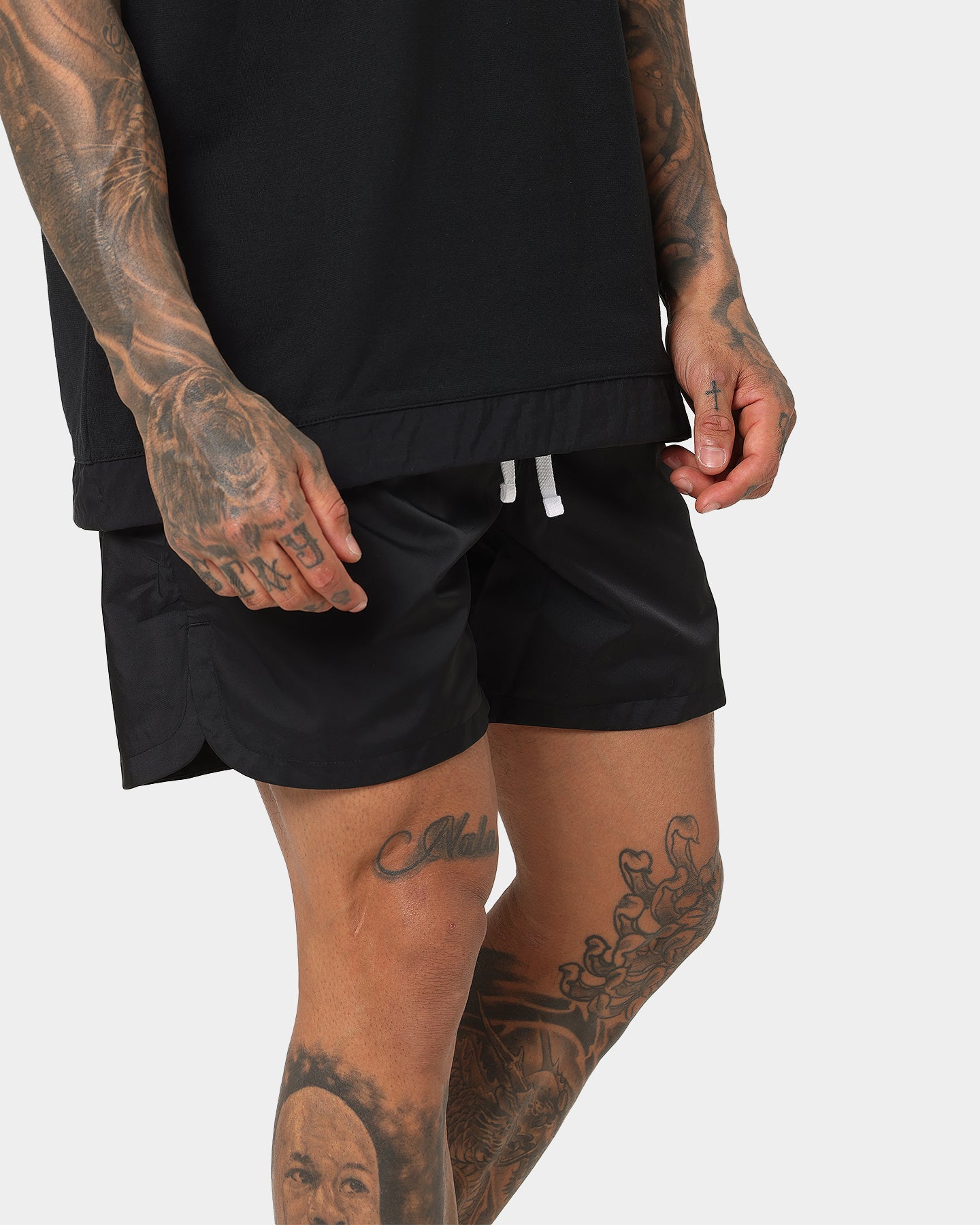Nike Sportswear Woven Flow Shorts Black/White、mySite、zt4zffjzw