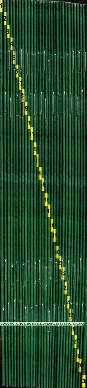 Color Coded (Tajweed) Quran in 30 Parts(Separate Juz) Regular Full Size with Leather Holding Case (Uthmani Arabic script Arabic Only)、mySite、topwebapps