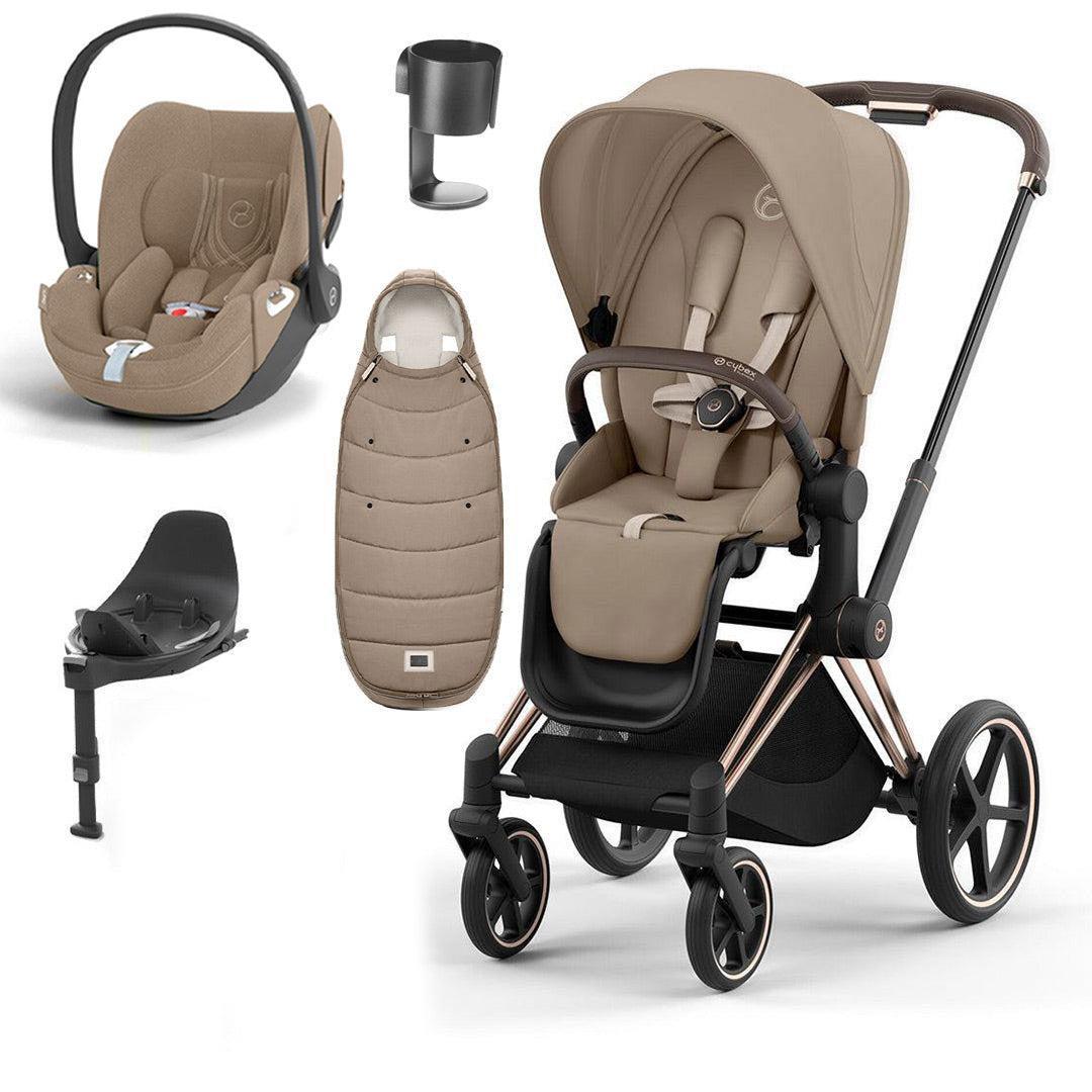  CYBEX Priam Cloud T Ultimate Travel System - Cozy Beige、mySite、merchandisen