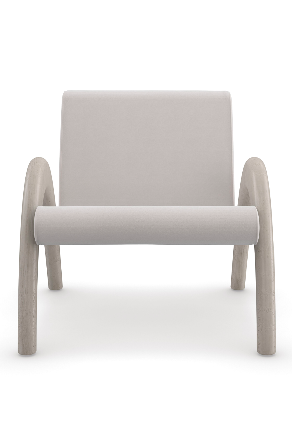 Taupe Velvet Accent Chair | Caracole Coco、mySite、neckold