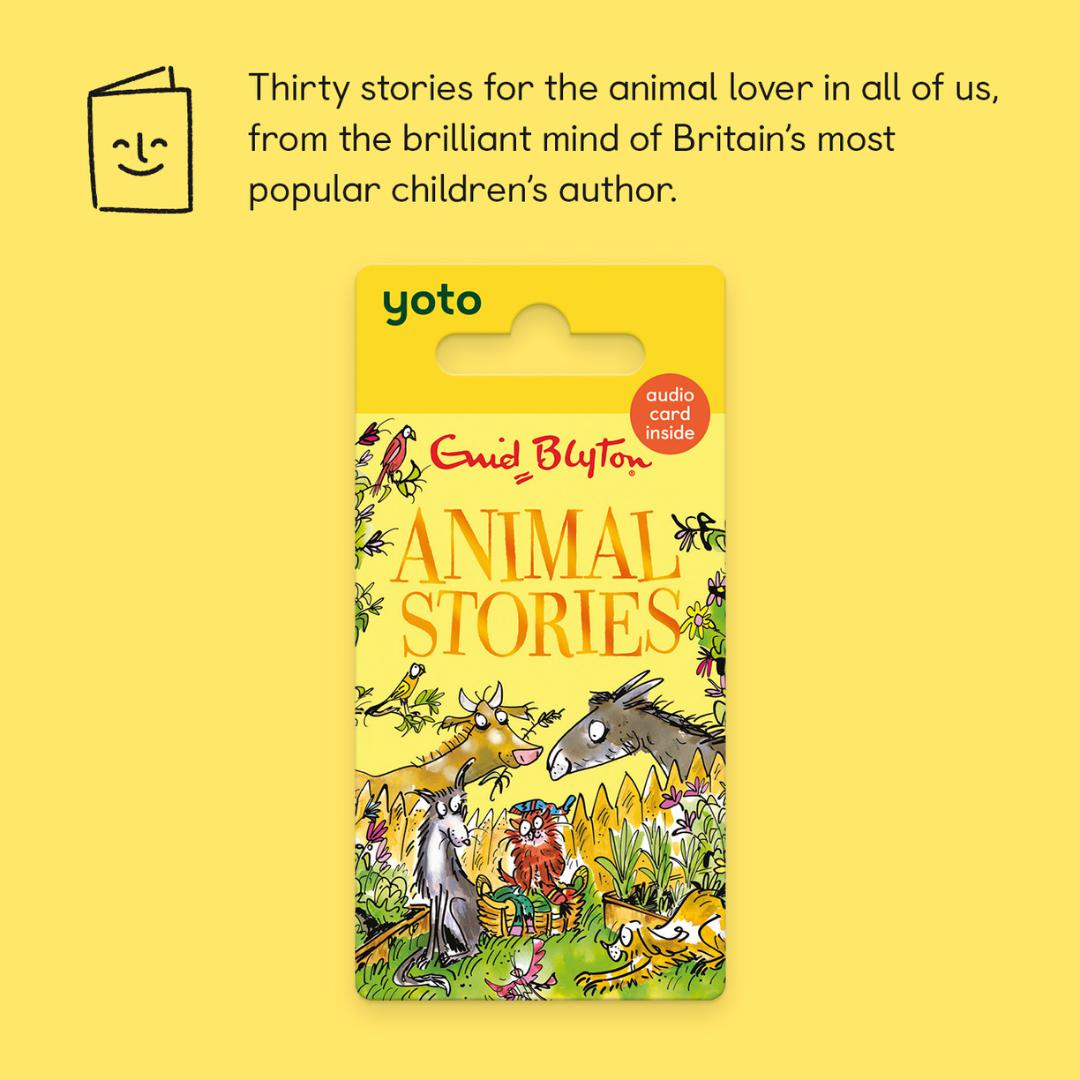  Yoto Card - Enid Blyton: Animal Stories、mySite、merchandisen
