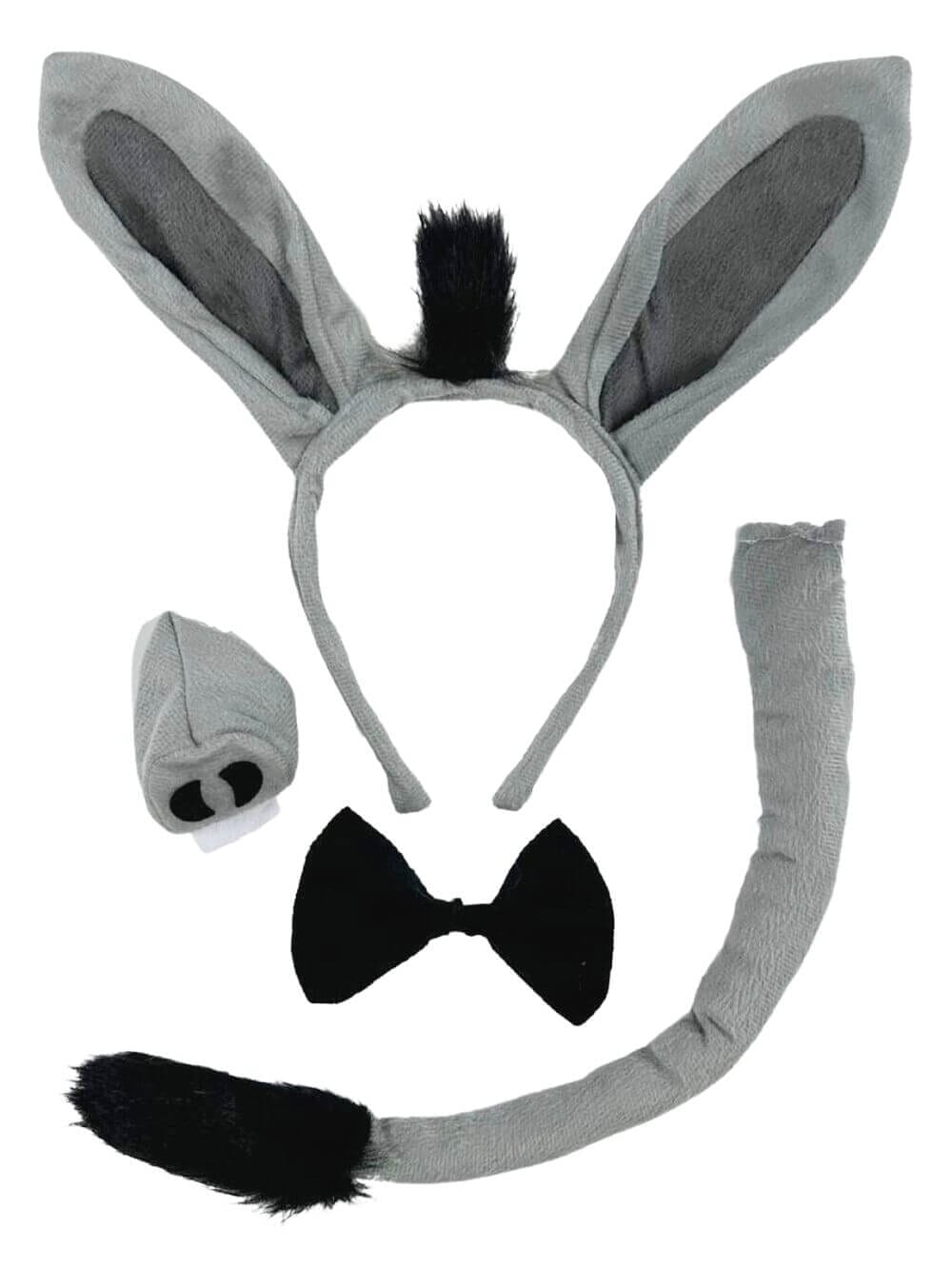 Donkey Girls Headband Ears, Kid or Adult Size Costume Accessories、mySite、camillekostekn