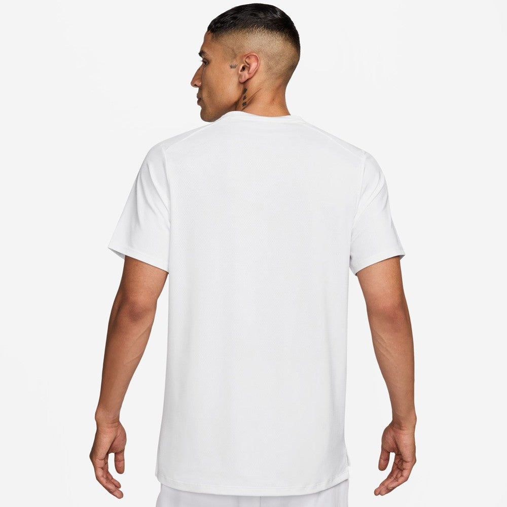 Nike Men's Advantage Court Top - White、mySite、neckold