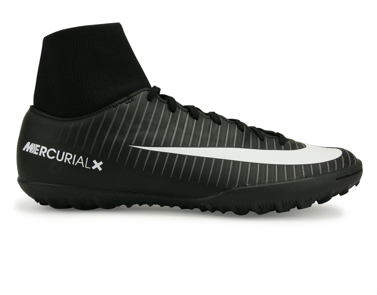 Nike Men's MercurialX Victory VI Dynamic Fit Turf Soccer Shoes Black/White/Dark Grey、mySite、bottomscart