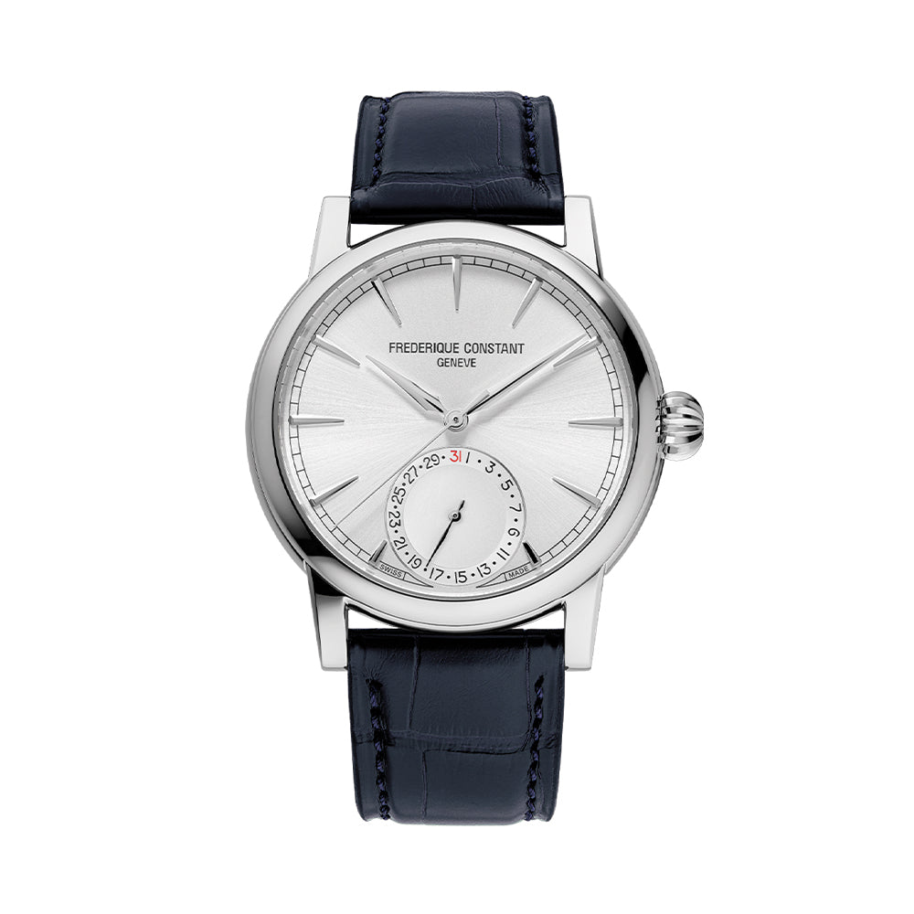 Manufacture Classic Date Automatic 40mm - Silver on Leather Strap、mySite、botmansion