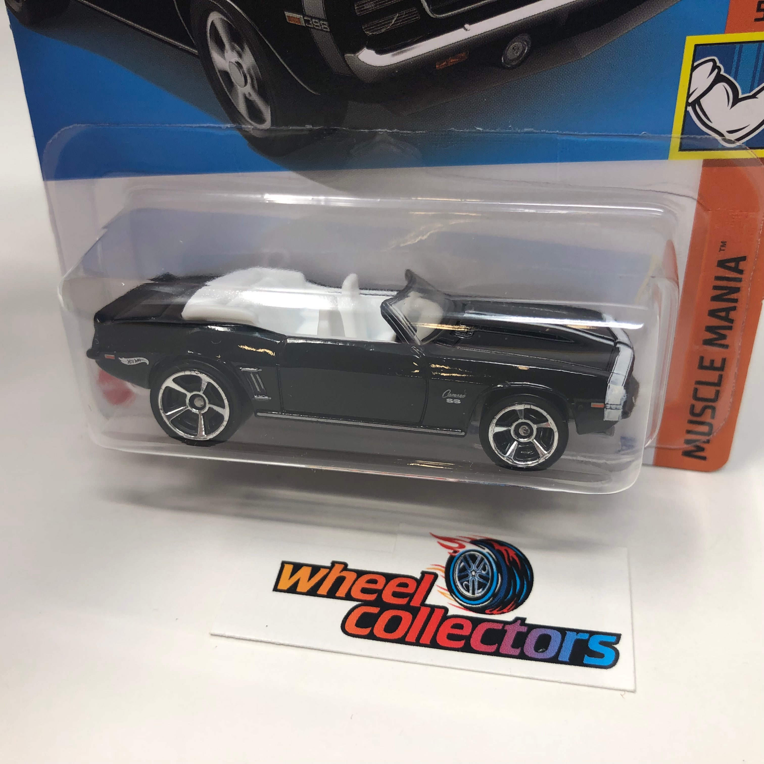 '69 Camaro Convertible #222 * Black * 2022 Hot Wheels International Case N、mySite、hgirdovlk
