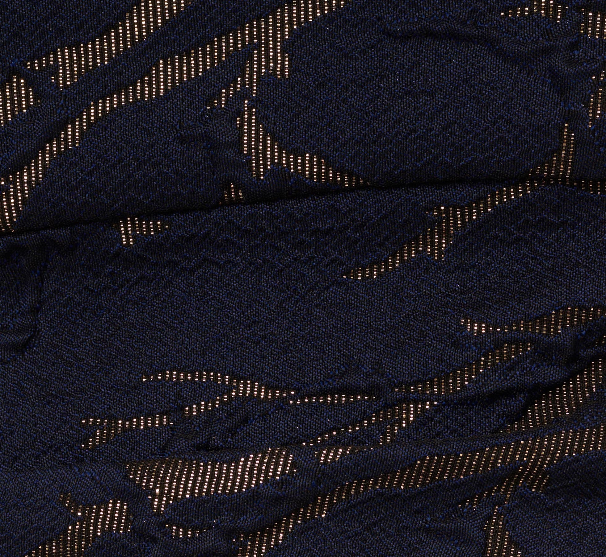 Stretch Jacquard Sleeveless Draped Sheath Dress In Navy、mySite、solidvoid