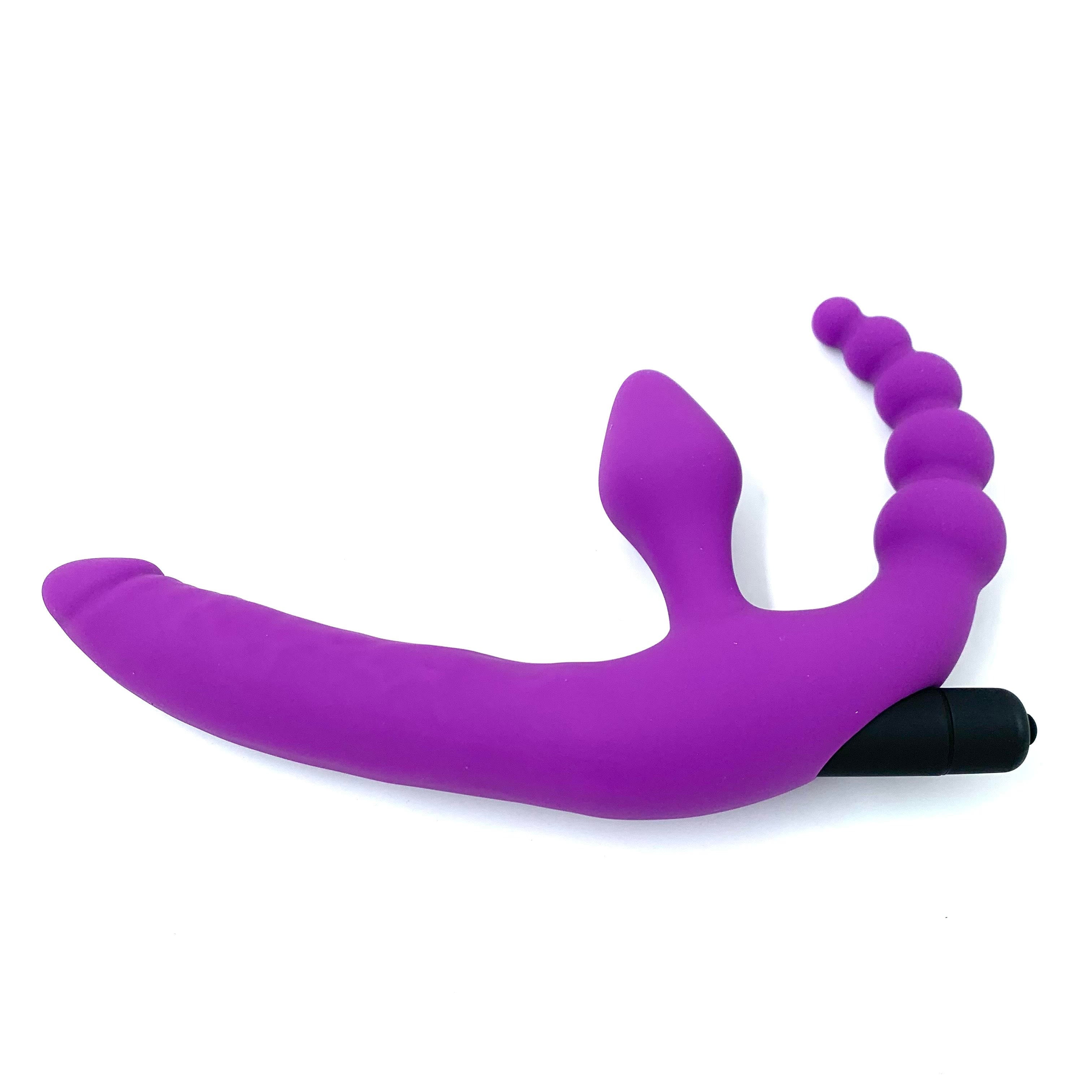 Come Closer | Three Way Strapless Seamless Silicone Power Bullet、mySite、bottomscart