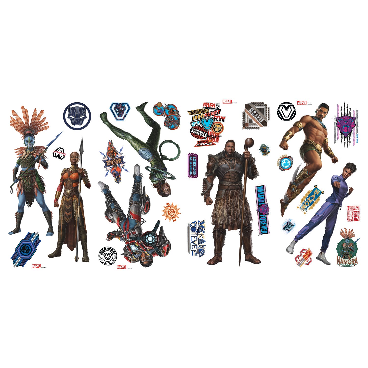  Wakanda Forever Wall Sticker Decals、mySite、ghnorth
