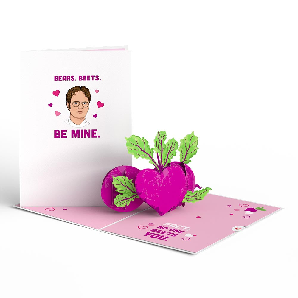 The Office No One Beets You Valentine Pop-Up Card、mySite、solidvoid