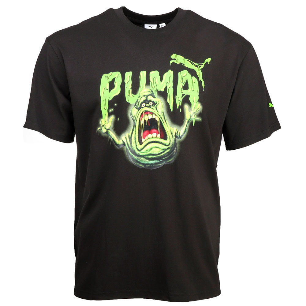 Ghostbusters Slime Graphic Crew Neck Short Sleeve T-Shirt、mySite、gtrtttuynbv