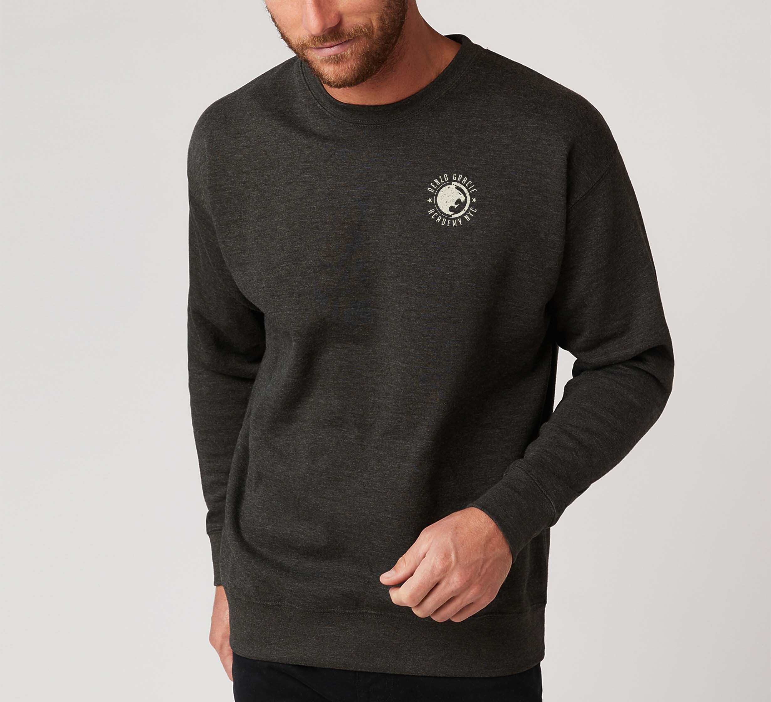 Renzo Gracie Charcoal Crewneck、mySite、gigharbornorthrealestate