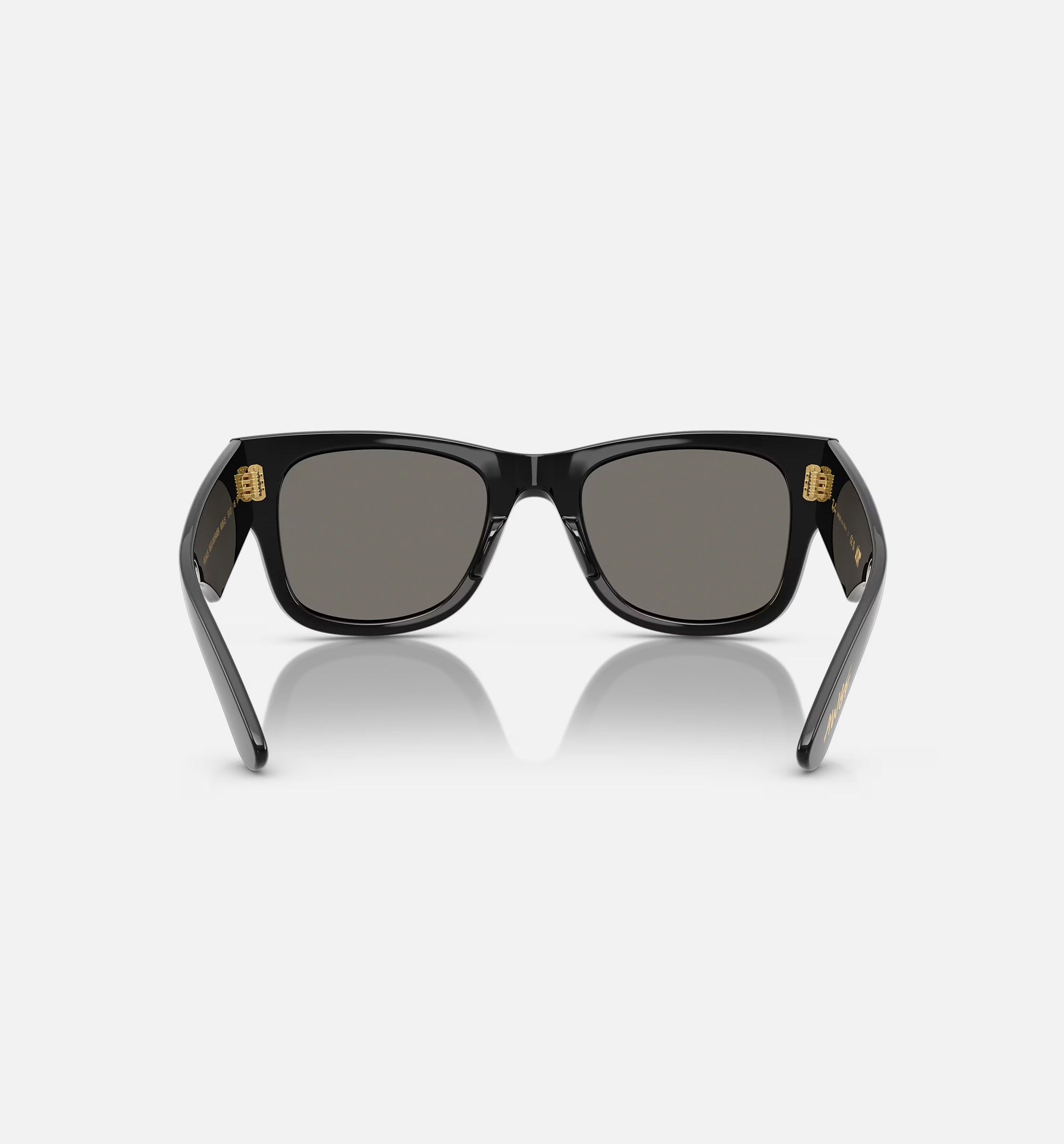 Mega Wayfarer Asap Mens Sunglasses - Black/Gold、mySite、i-lightchina
