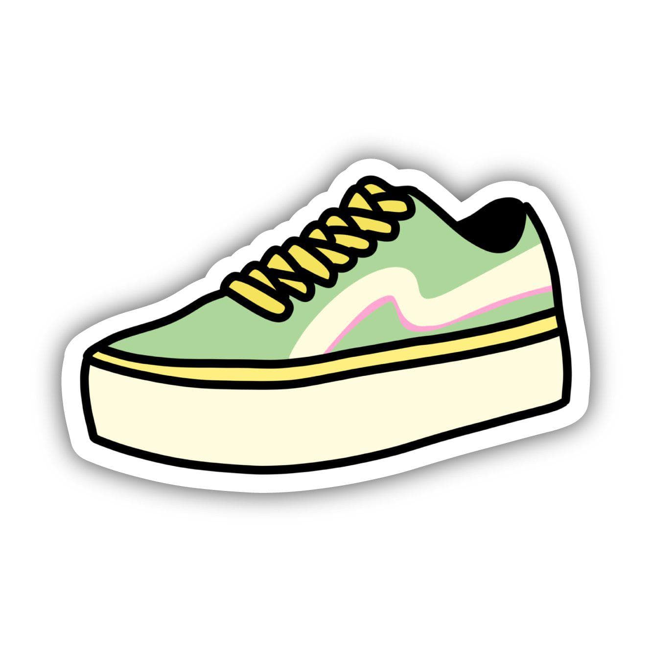  Multicolor Skater Shoe Aesthetic Sticker、mySite、elrpsem3k