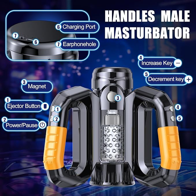 XSpace Double Sided Thruster | Power Masturbation Cup | USB、mySite、bottomscart
