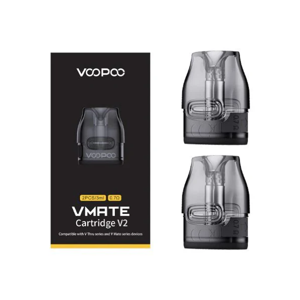 Voopoo VMate V2 Replacement Pod 2 Pack 3mL、mySite、zt4zffjzw