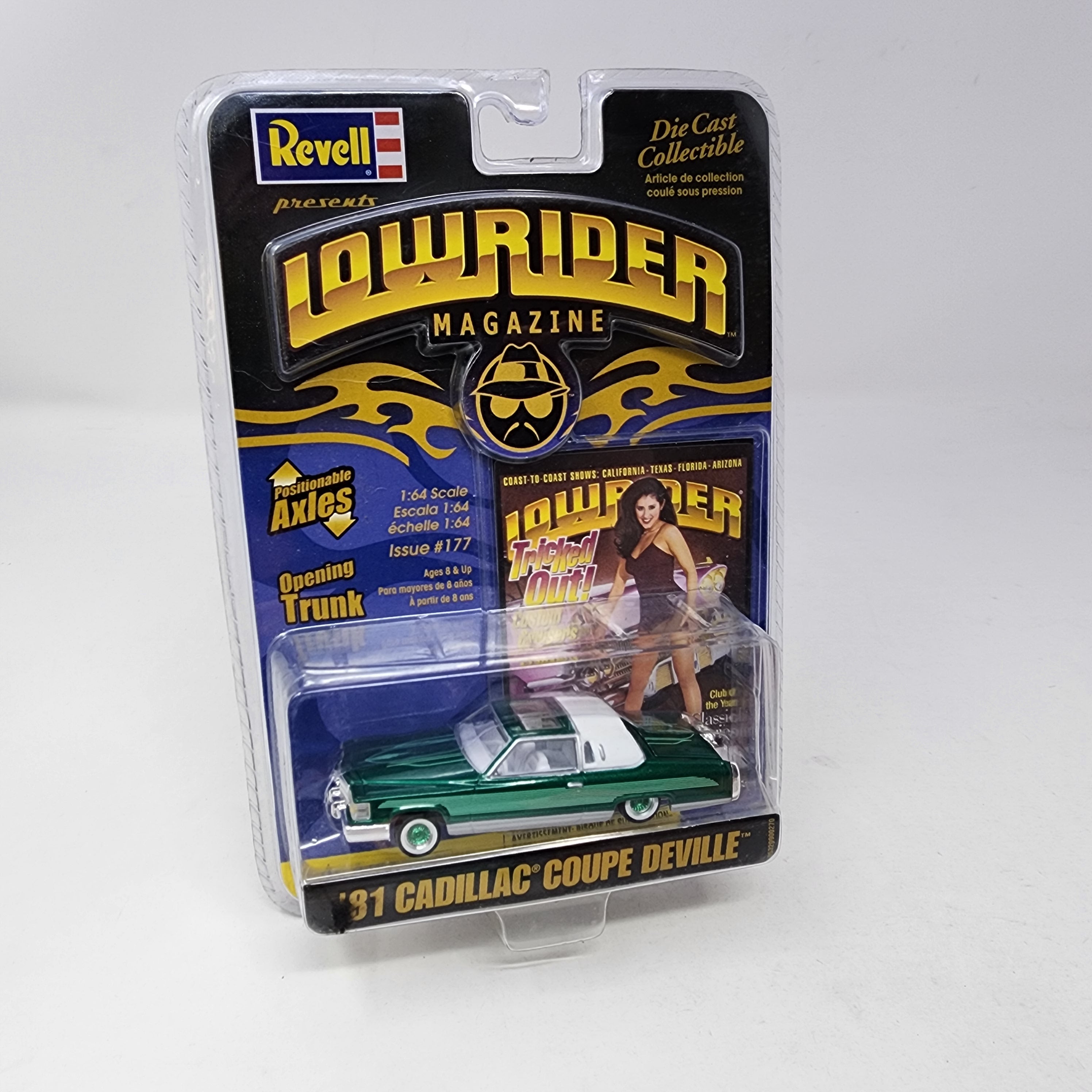 '81 Cadillac Coupe Deville * Lowrider Magazine Revell、mySite、hgirdovlk