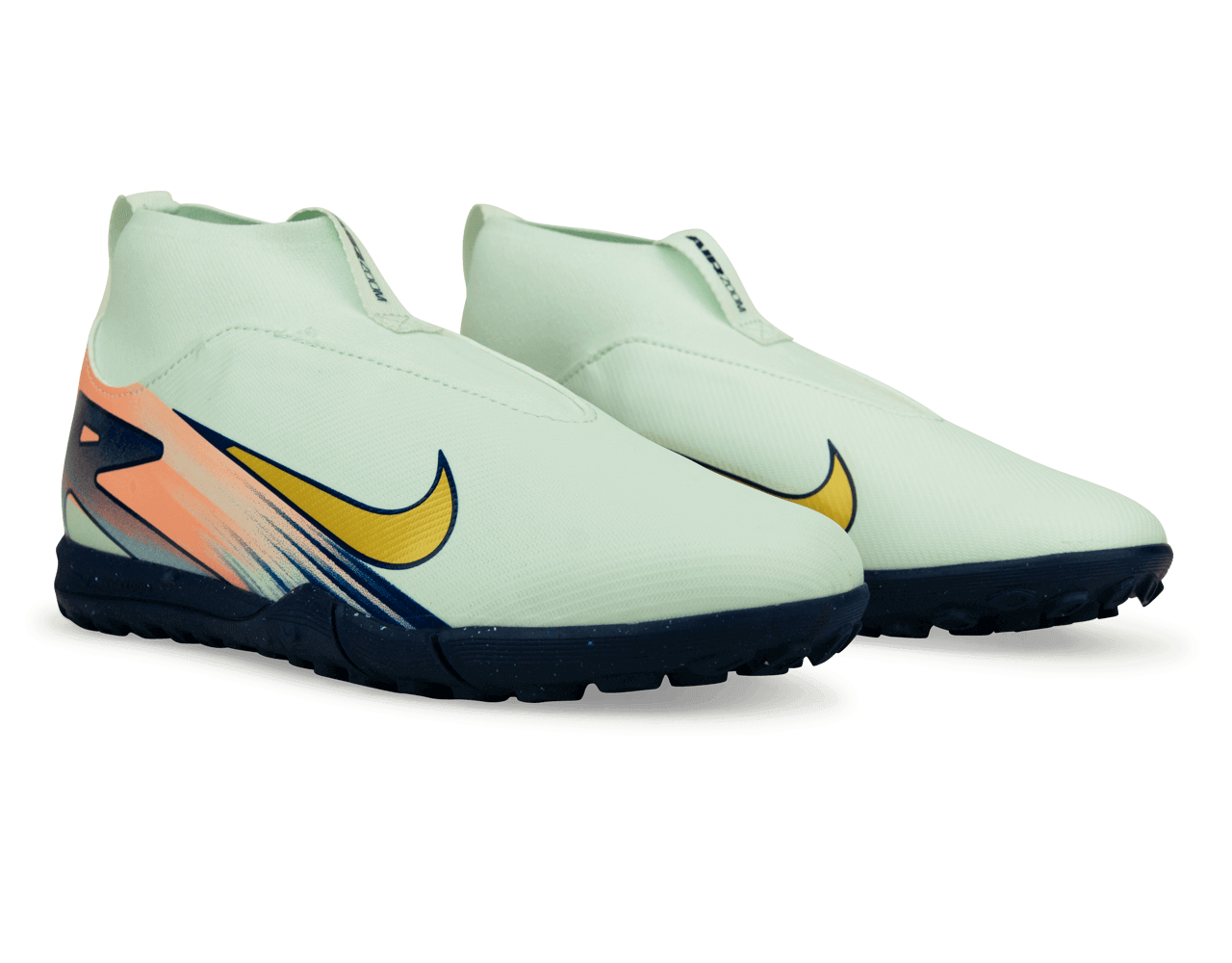 Nike Kids Zoom Mercurial Superfly 10 Academy MDS 009 TF Barely Green/Metallic Gold、mySite、bottomscart