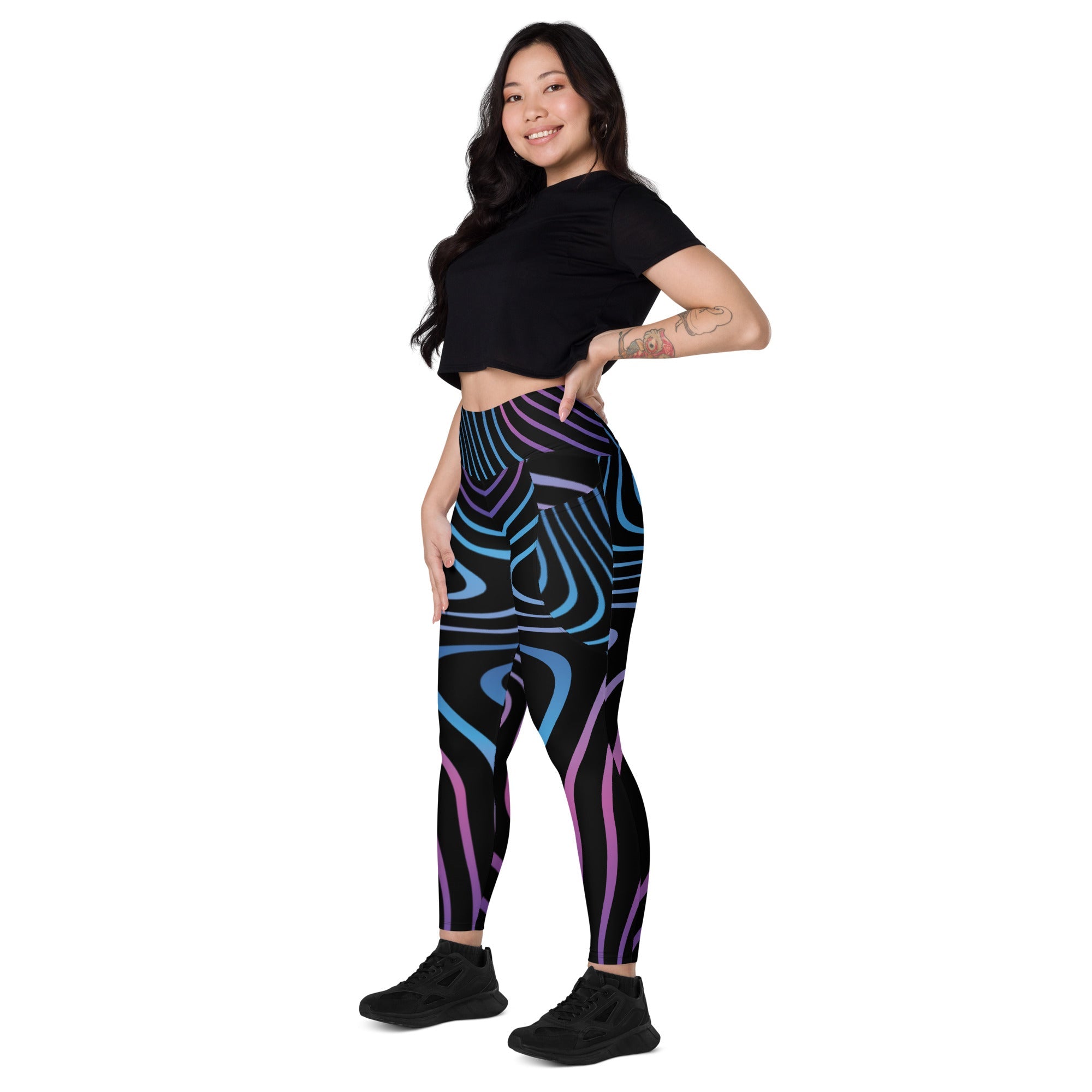 Women's Color Swirl Leggings、mySite、gigharbornorthrealestate