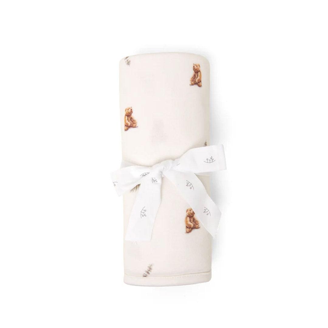  Rosa & Blue Baby Blanket - Brown Bear、mySite、merchandisen