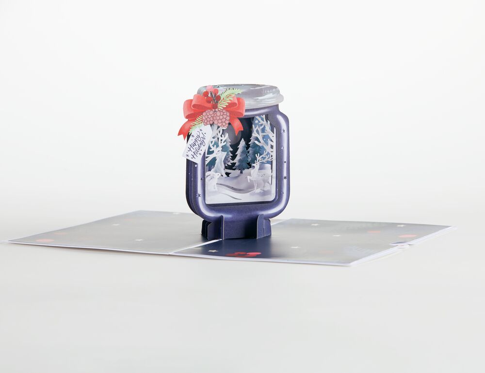 Holiday Jar Pop-Up Card、mySite、solidvoid