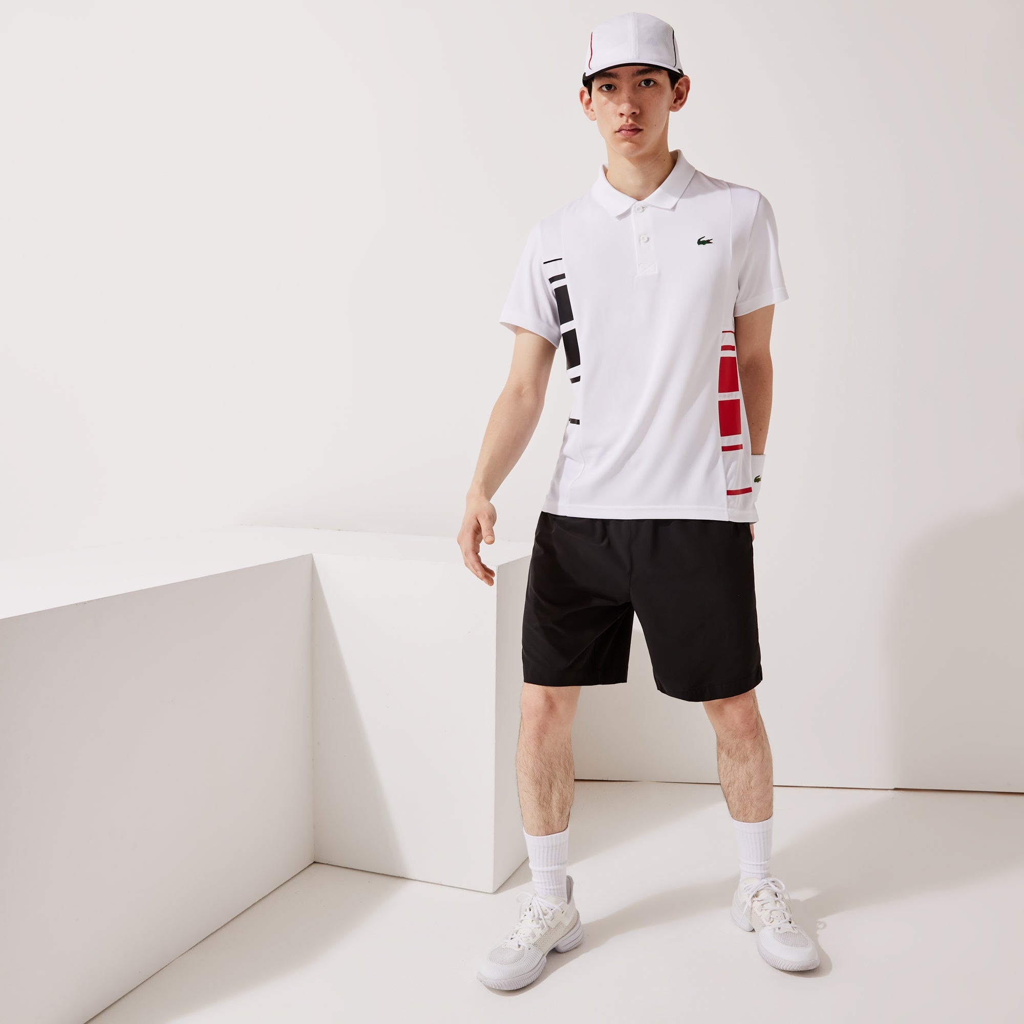 Lacoste Ultra Dry Men's Coloblock Tennis Polo
