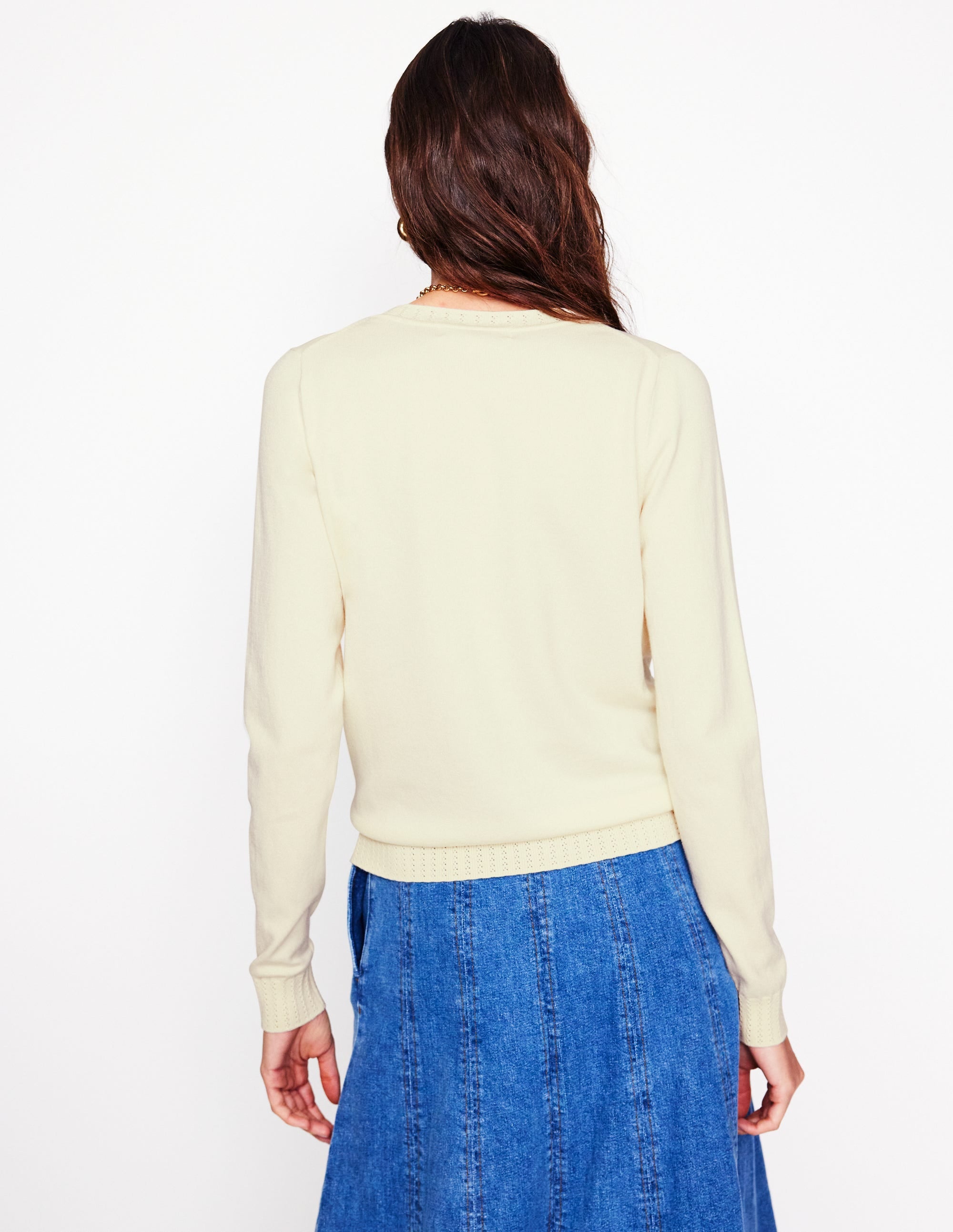  Emilia Cotton Crew Cardigan-Warm Ivory、mySite、ashleygrahame