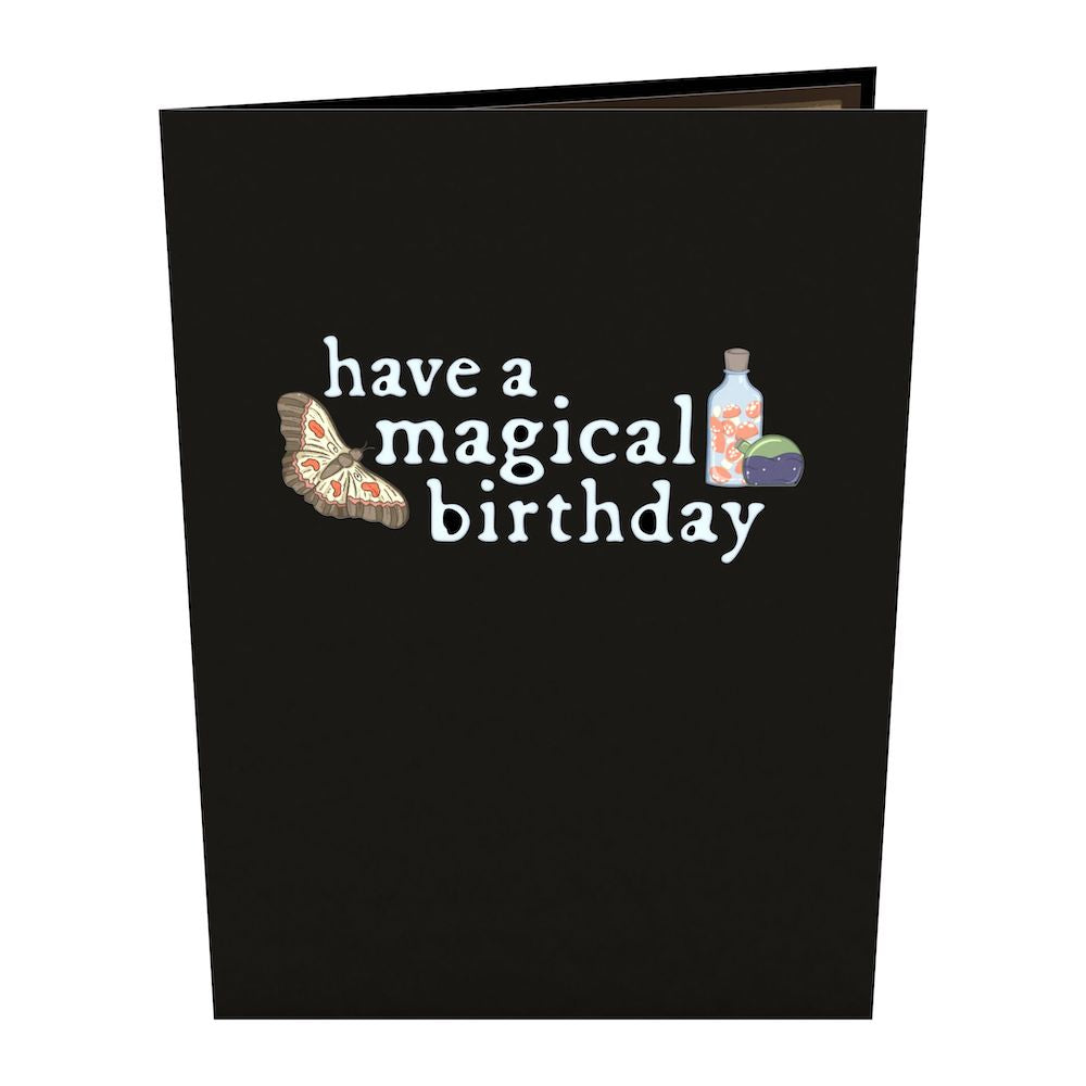 Magical Birthday Potions Pop-Up Card、mySite、solidvoid