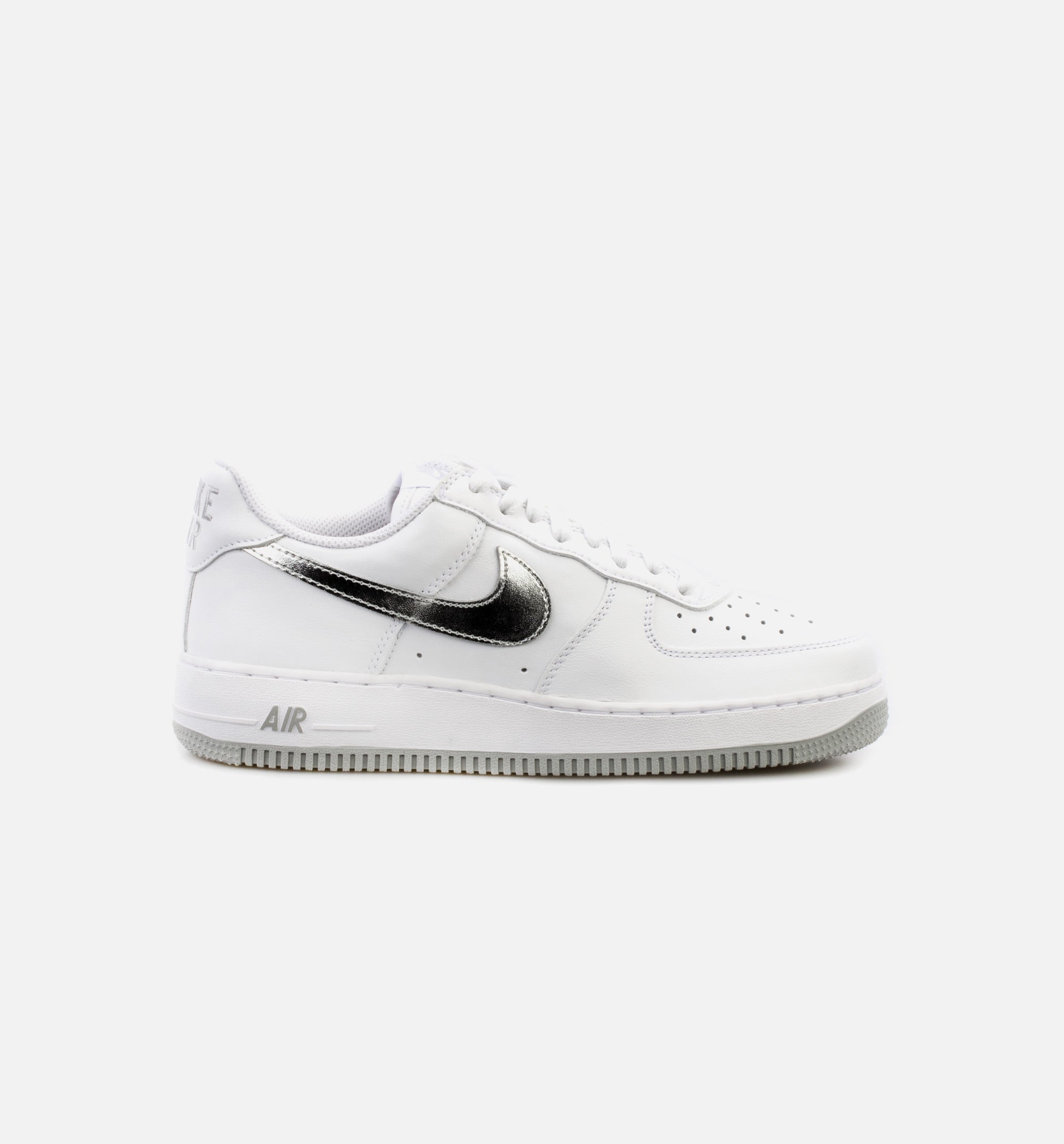 Air Force 1 Low Silver Swoosh Mens Lifestyle Shoe - White、mySite、dreamappss