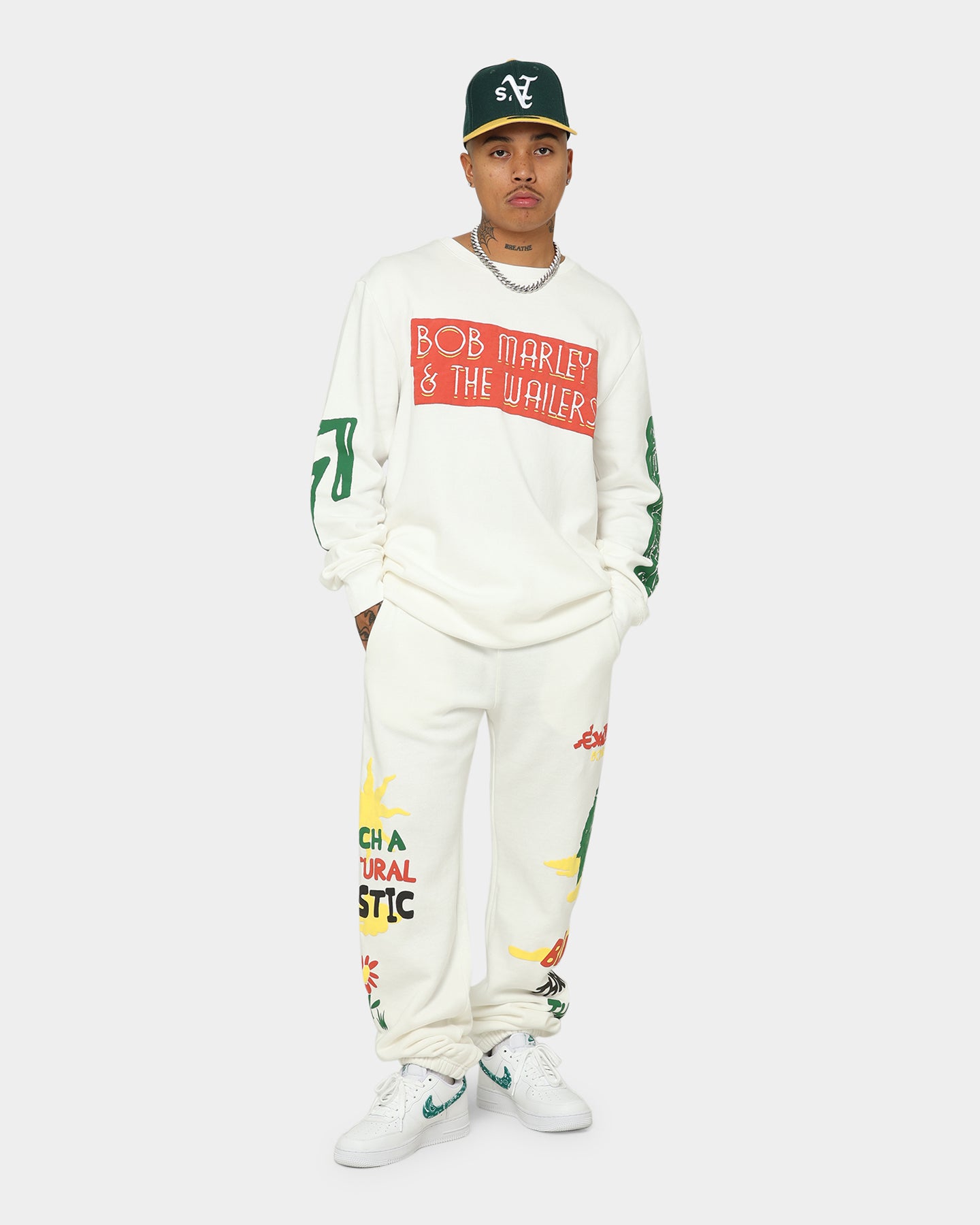 Bob Marley The Wailers Exodus Crewneck Off White、mySite、zt4zffjzw