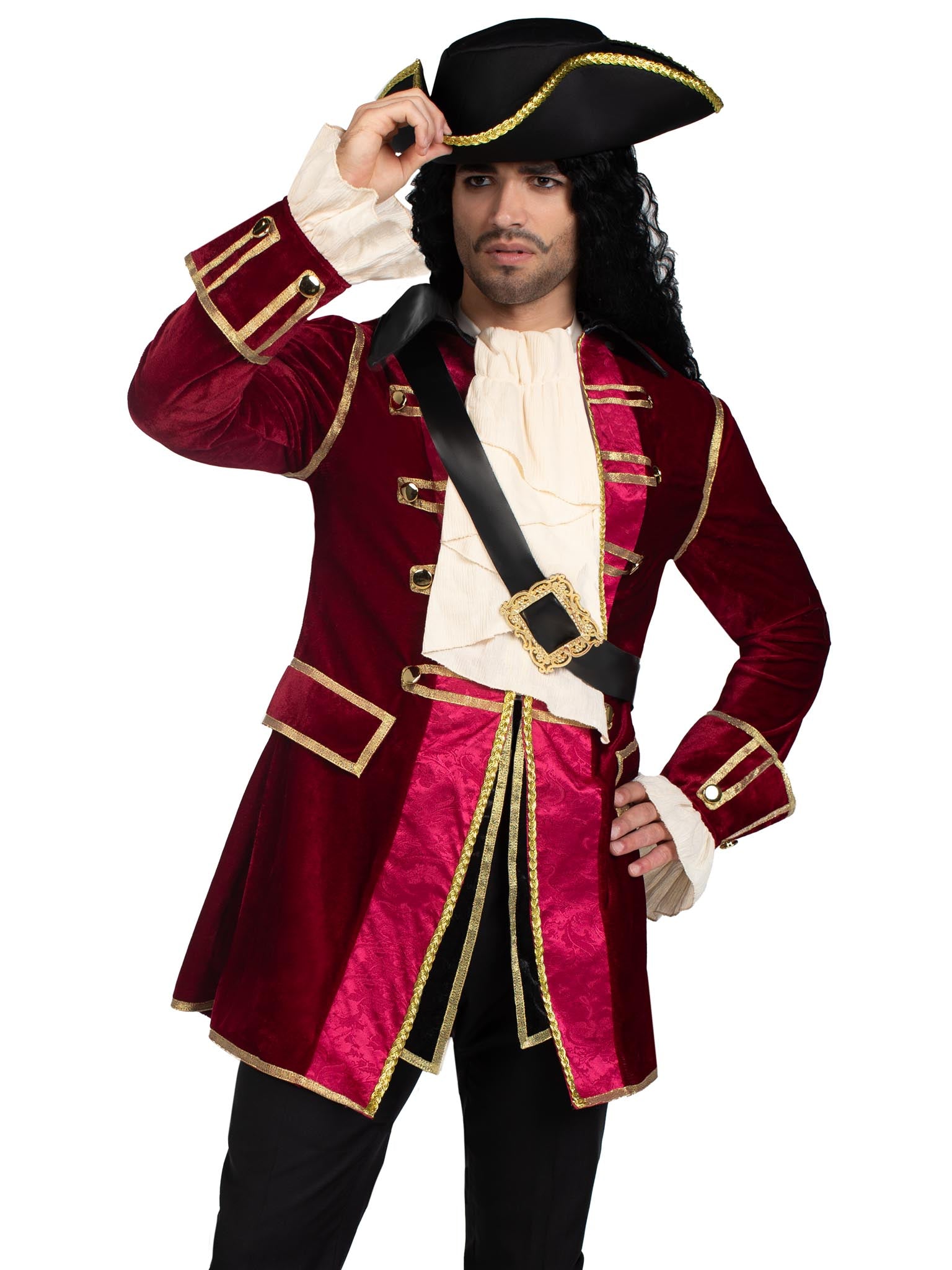 Men's Pirate Captain Costume、mySite、bengalsvssteelers
