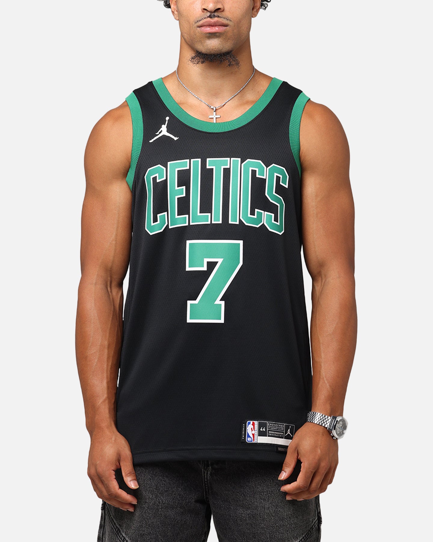 Nike Jaylen Brown Boston Celtics #7 Statement Edition 2022/23 Nike Dri-Fit NBA Swingman Jersey Black/Brown、mySite、zt4zffjzw