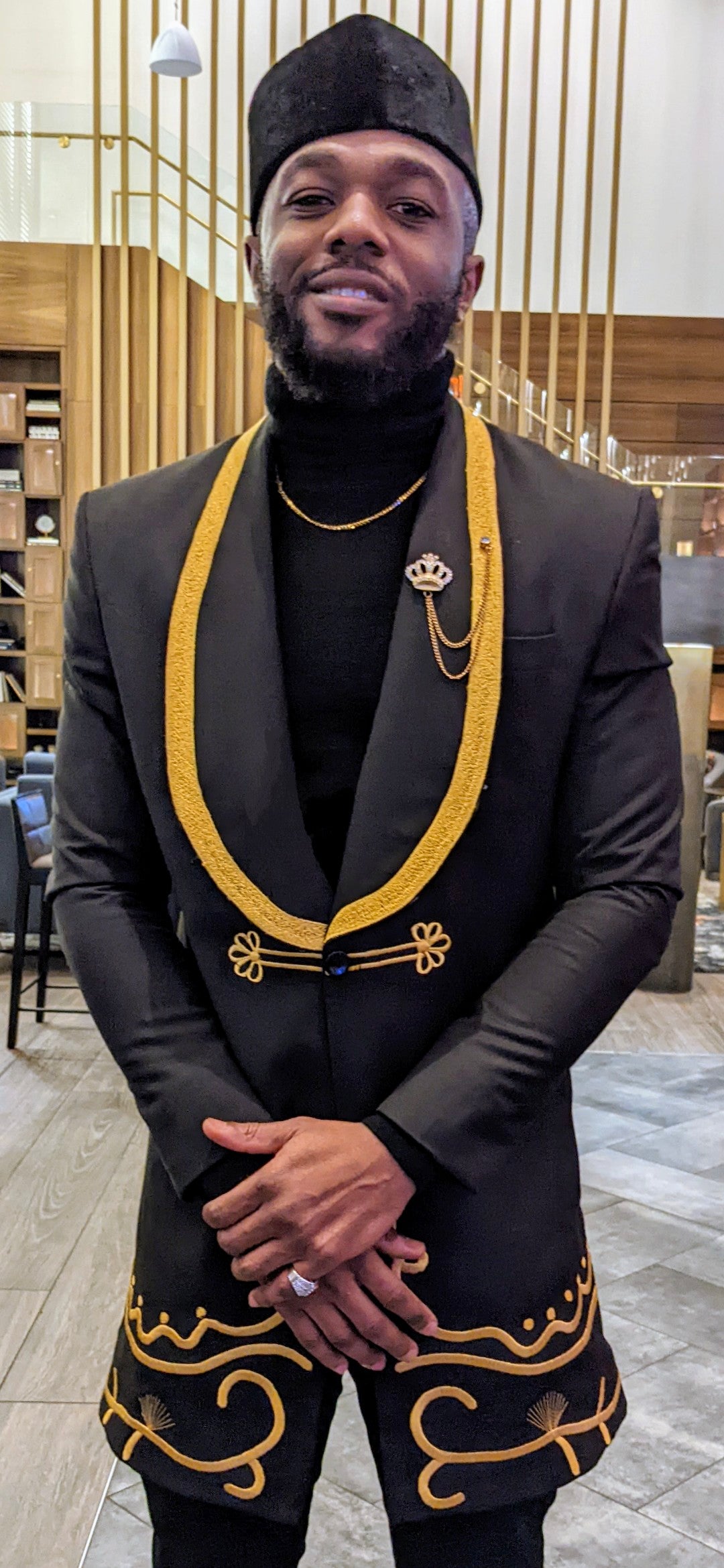 Owolapo Embroidered African Suit for Men- DPKI728、mySite、solidvoid