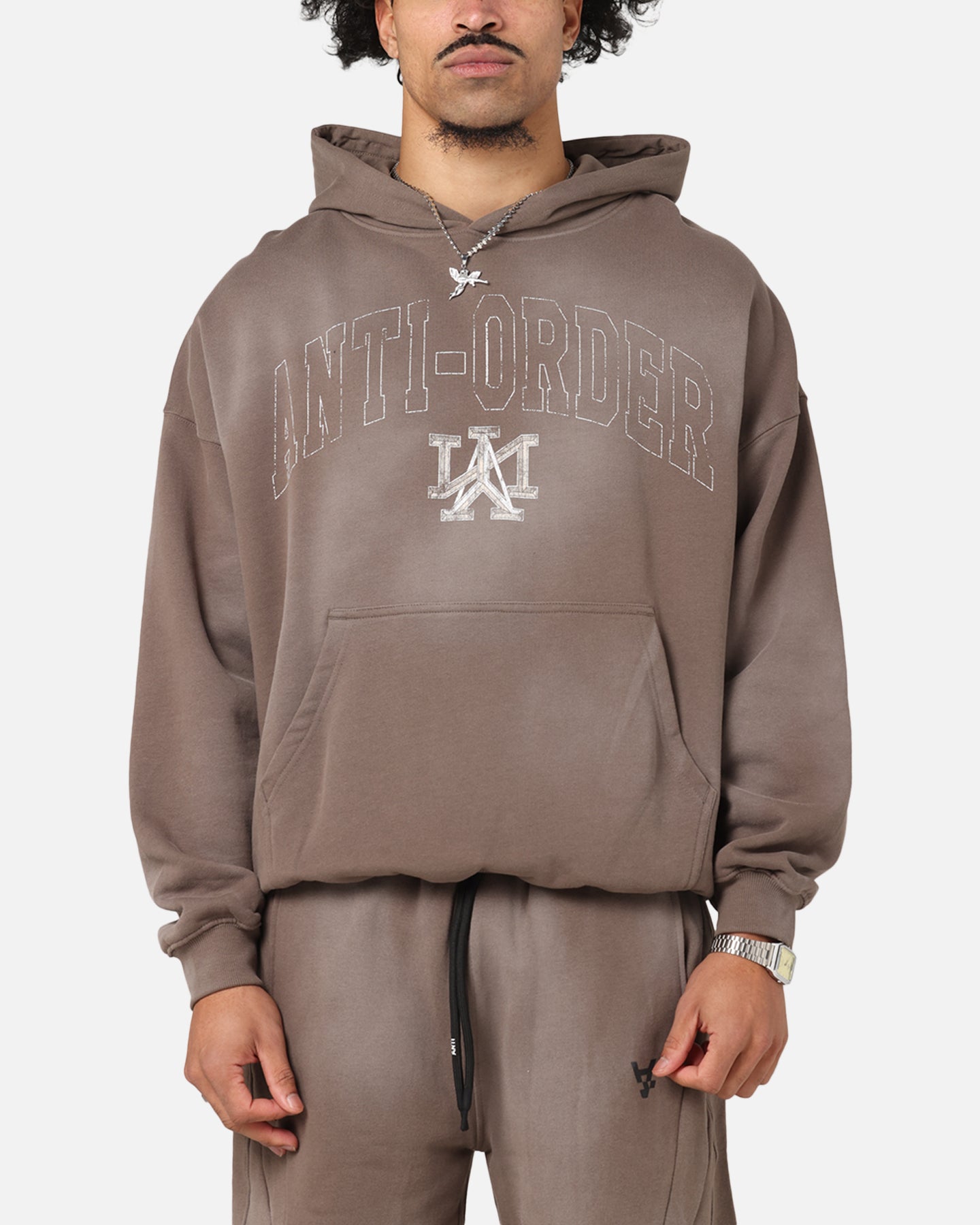 The Anti Order Post Season Boxy Hoodie Sunfade Brown、mySite、zt4zffjzw