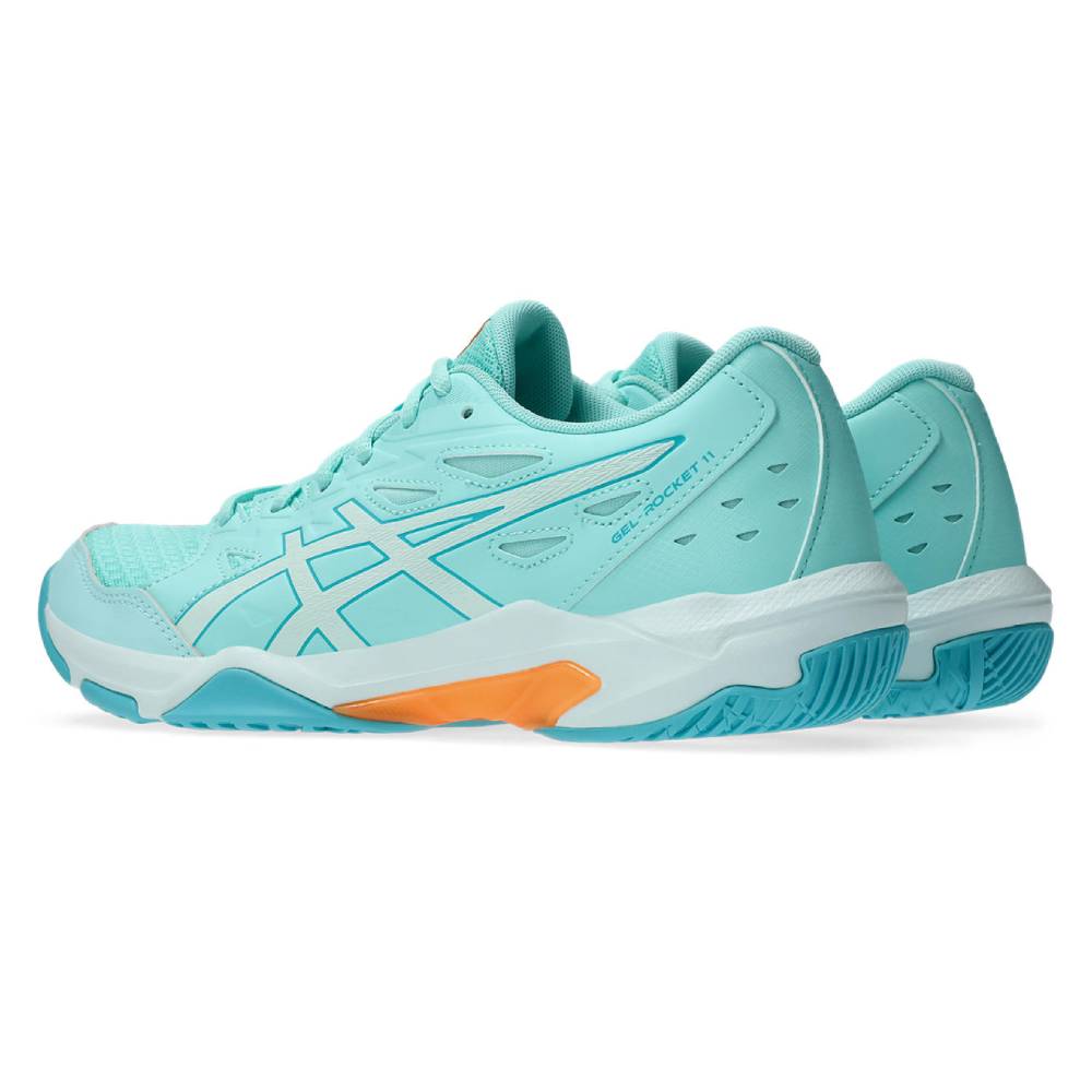 Asics Gel Rocket 11 Women's Indoor Court Shoe (Illuminate Mint/Soothing Sea)