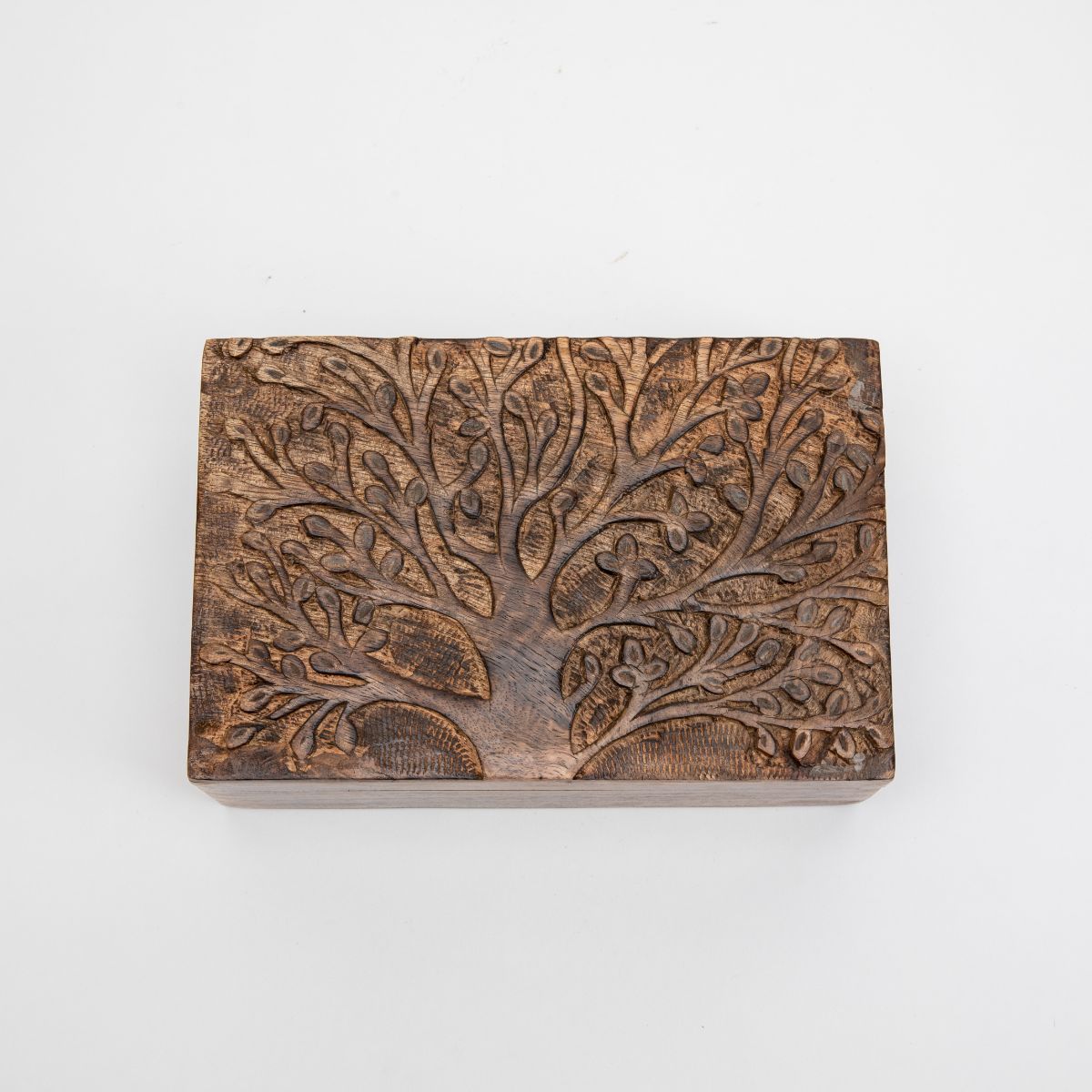 Set of 3 Keepsake Boxes with Tree of Life Carvings、mySite、topwebapps