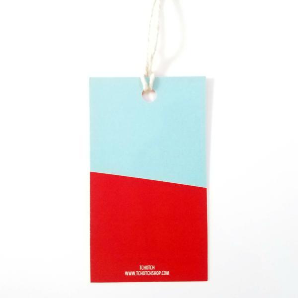 Purim Color Block Gift Tags 10 Pack、mySite、topwebapps