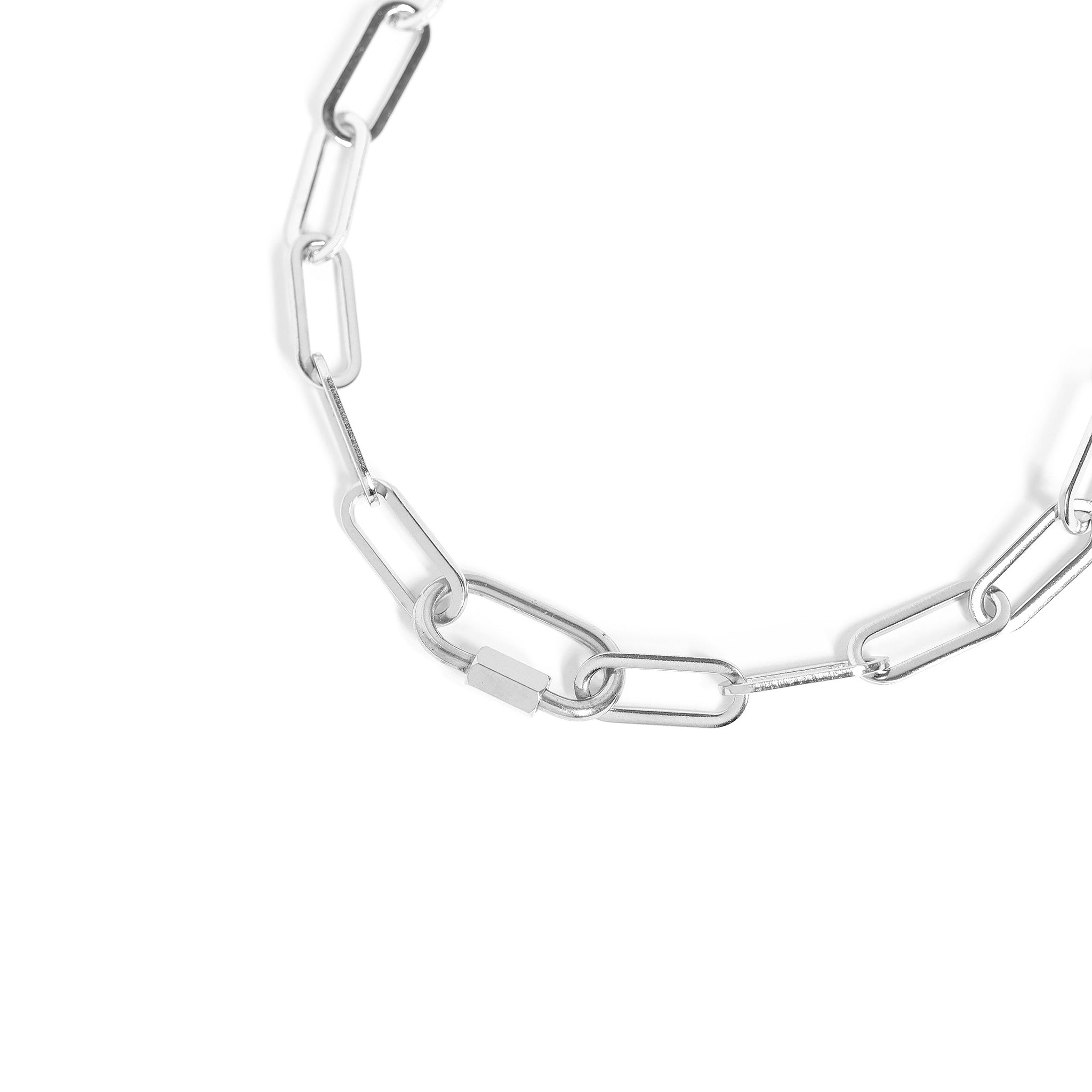 18K Gold PVD Stainless Steel Paperclip Chain - By The Foot / SPL1014、mySite、dreamappss