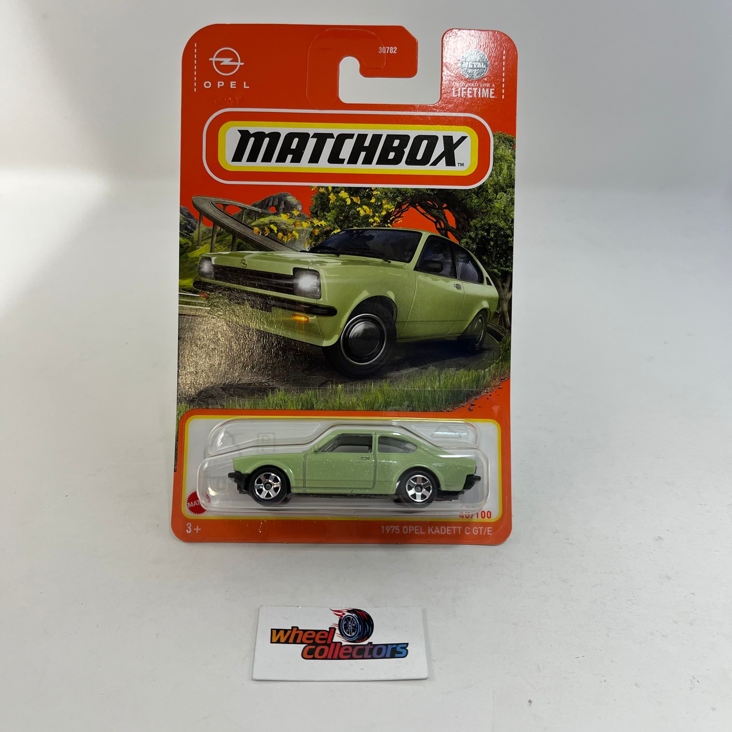 1975 Opel Kadett C GT/E * Green * 2024 Matchbox Basic Series Case F、mySite、hgirdovlk