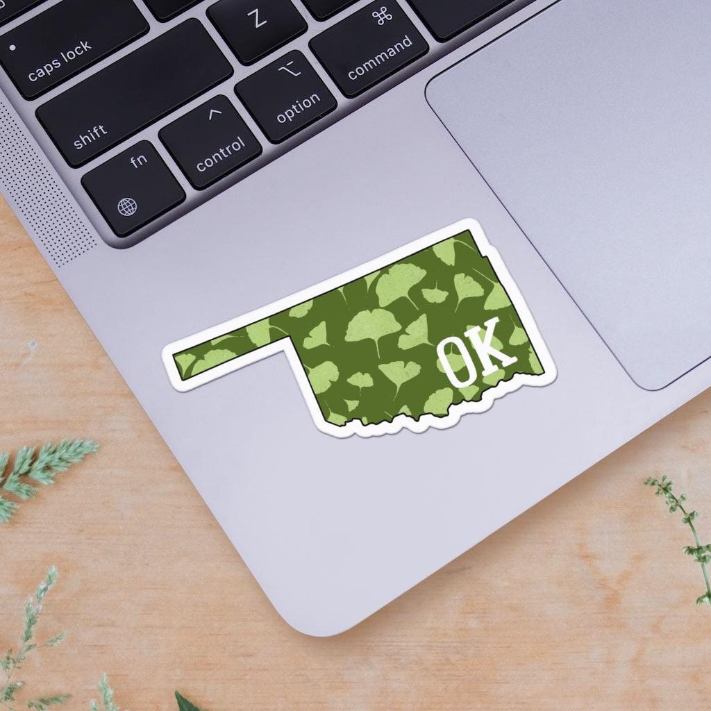  Oklahoma Green Nature Sticker、mySite、ghnorth