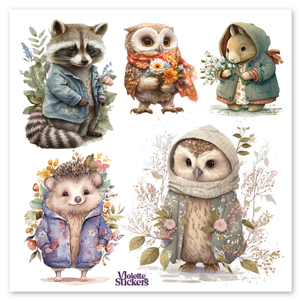  Cozy Animals Stickers、mySite、ghnorth