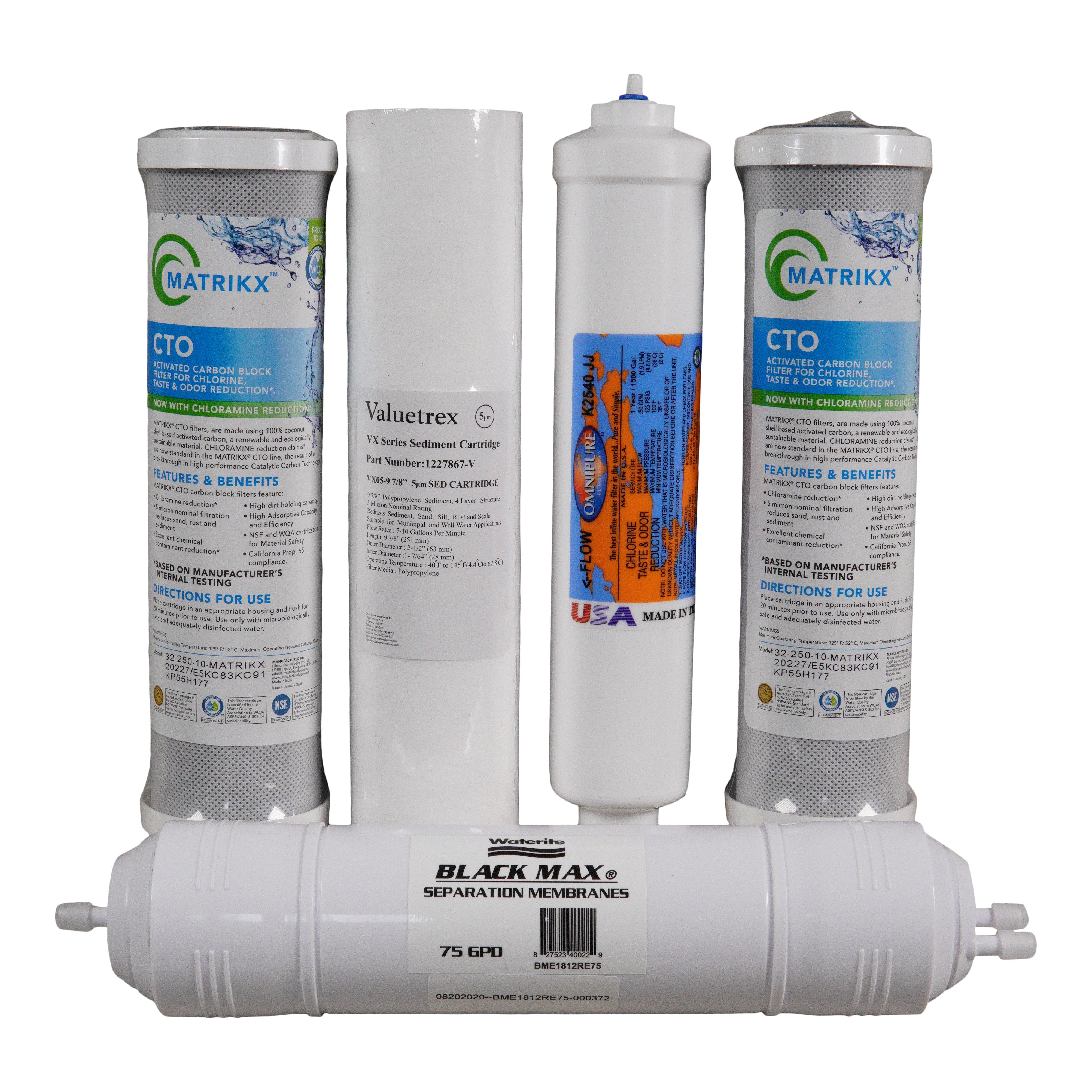 R/O Combo Pack for Vectapure NX with Encapsulated Membrane、mySite、noshort