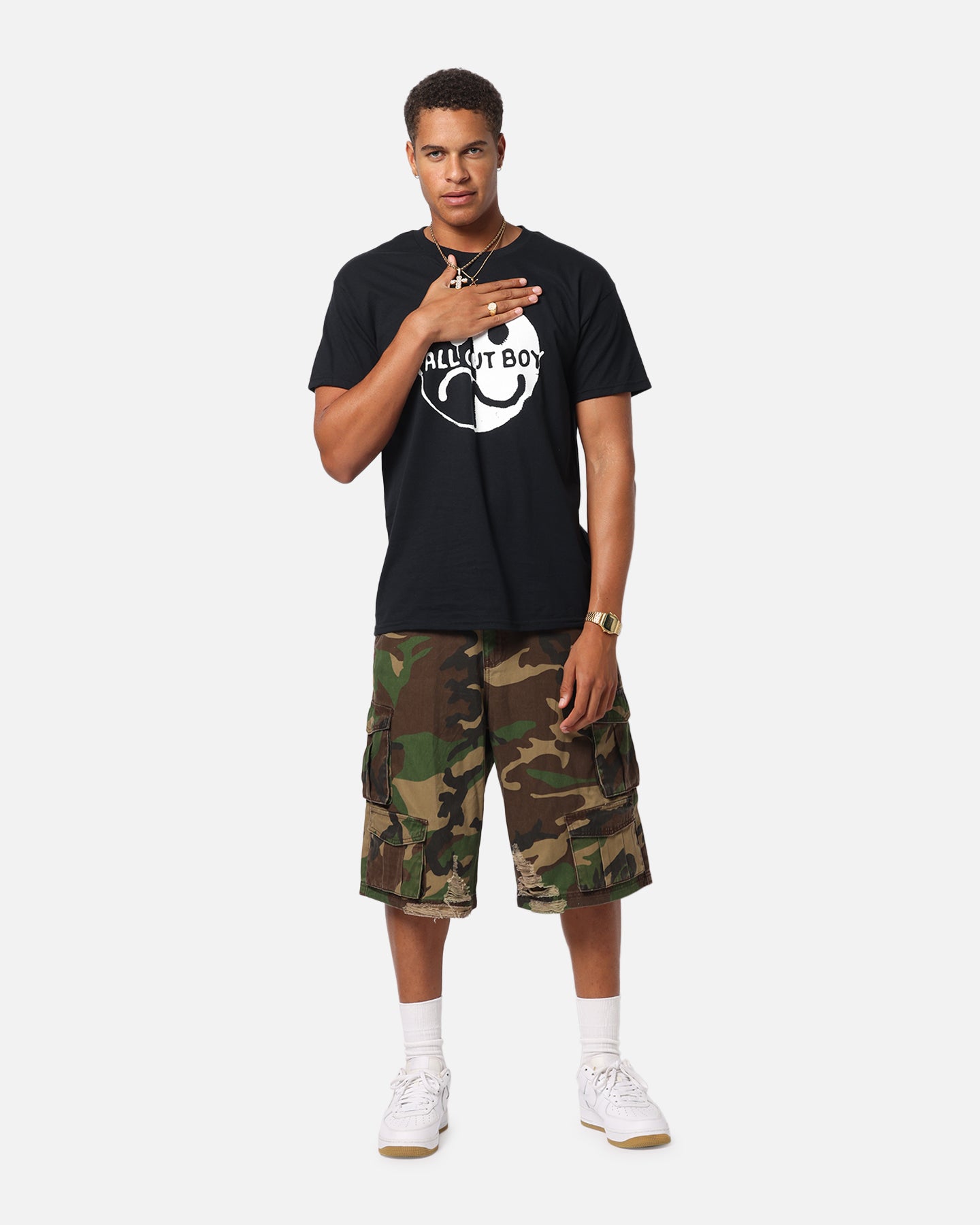 Fall Out Boy Ying Yang T-Shirt Black、mySite、zt4zffjzw