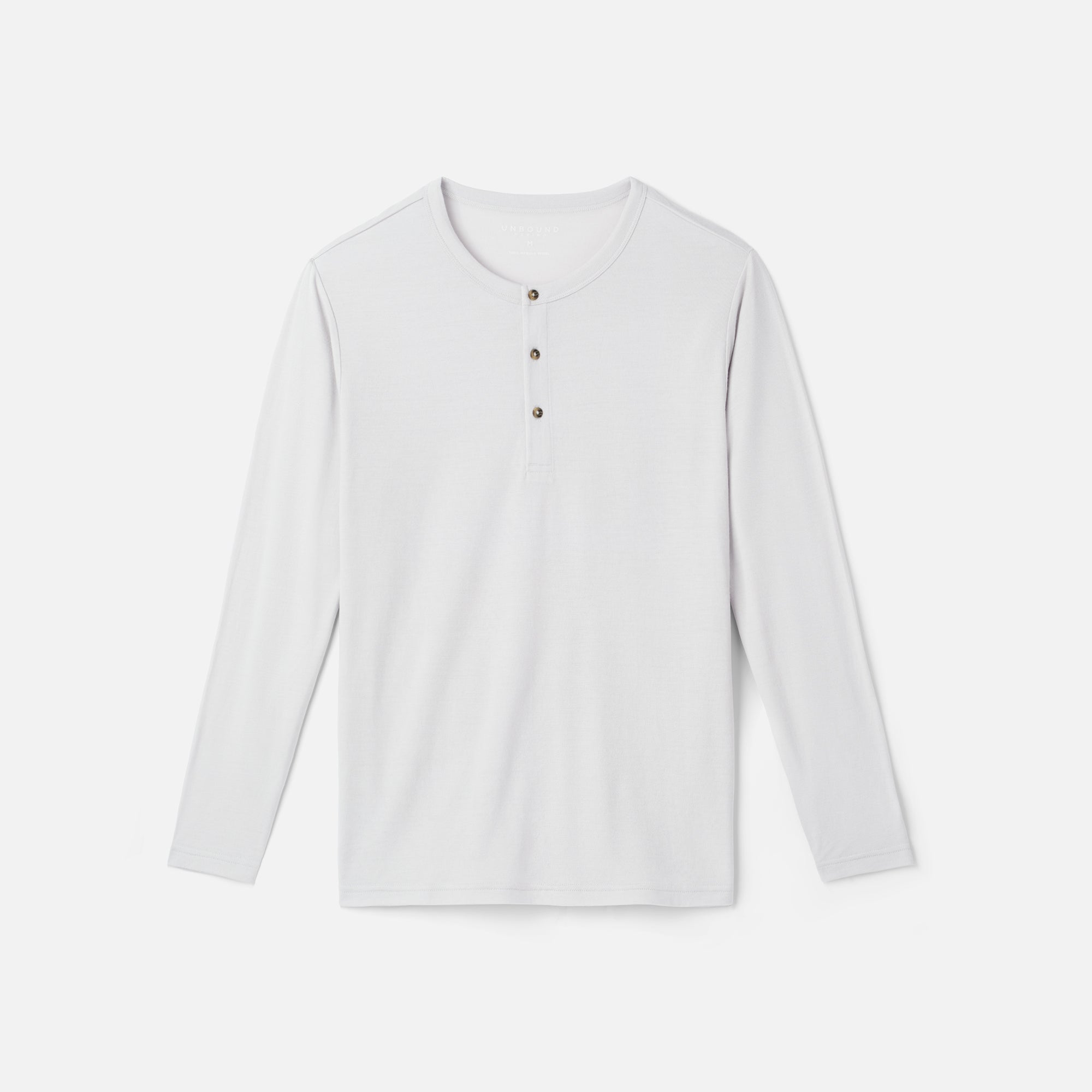 Men's Long Sleeve Merino Henley、mySite、noshort