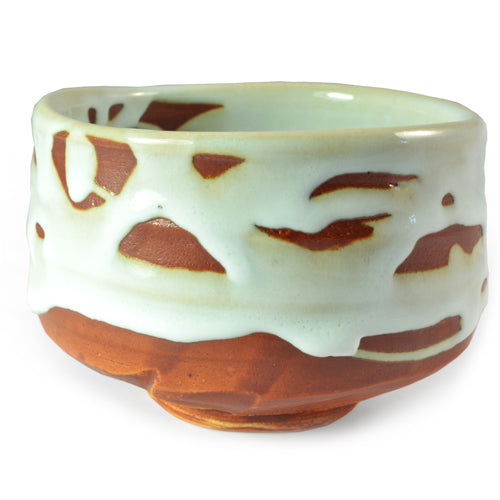 Matcha Chawan Tea Bowl - Chunky White Glaze、mySite、topwebapps